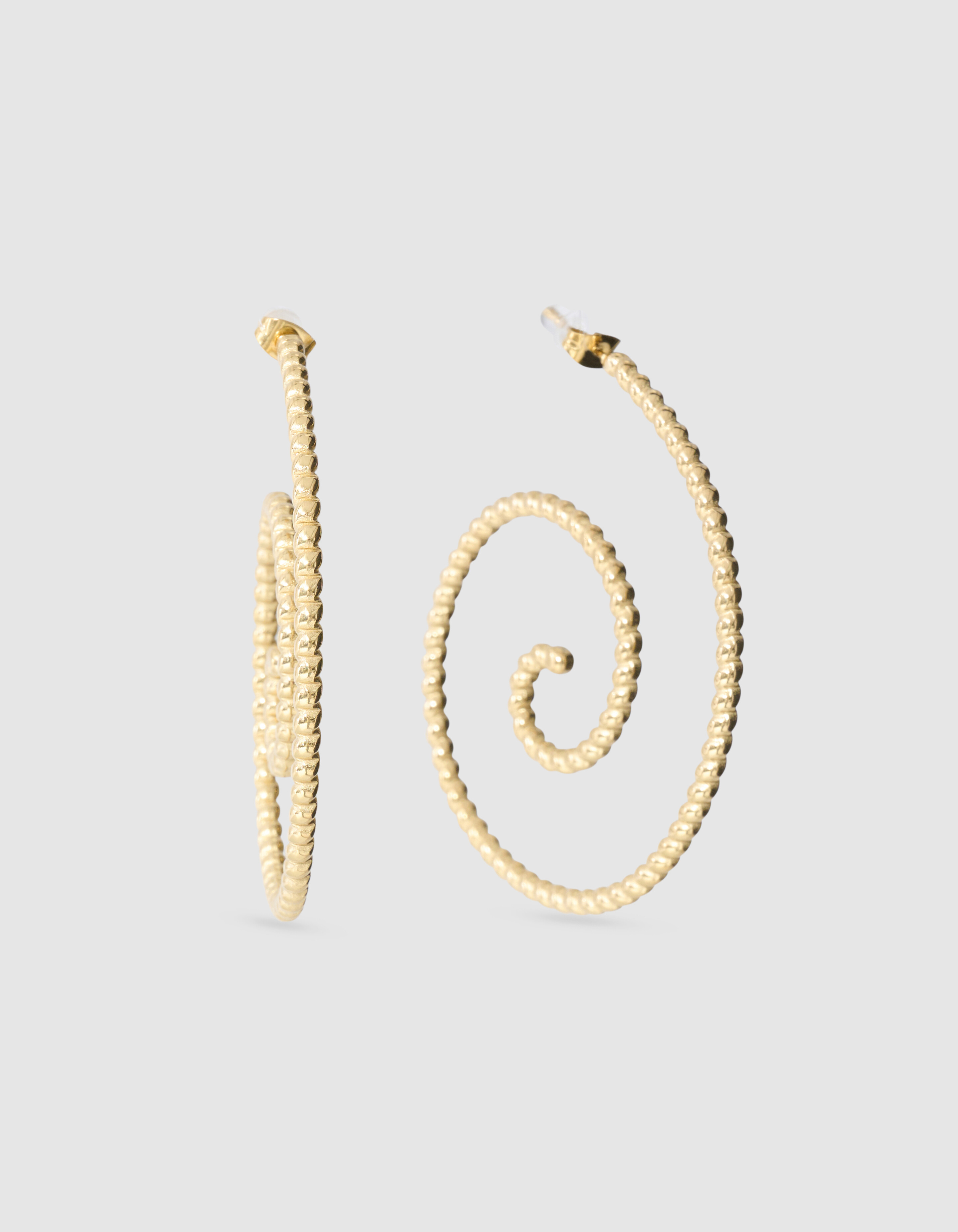 Spiralohrringe Gold SHOEBY ACCESSOIRES