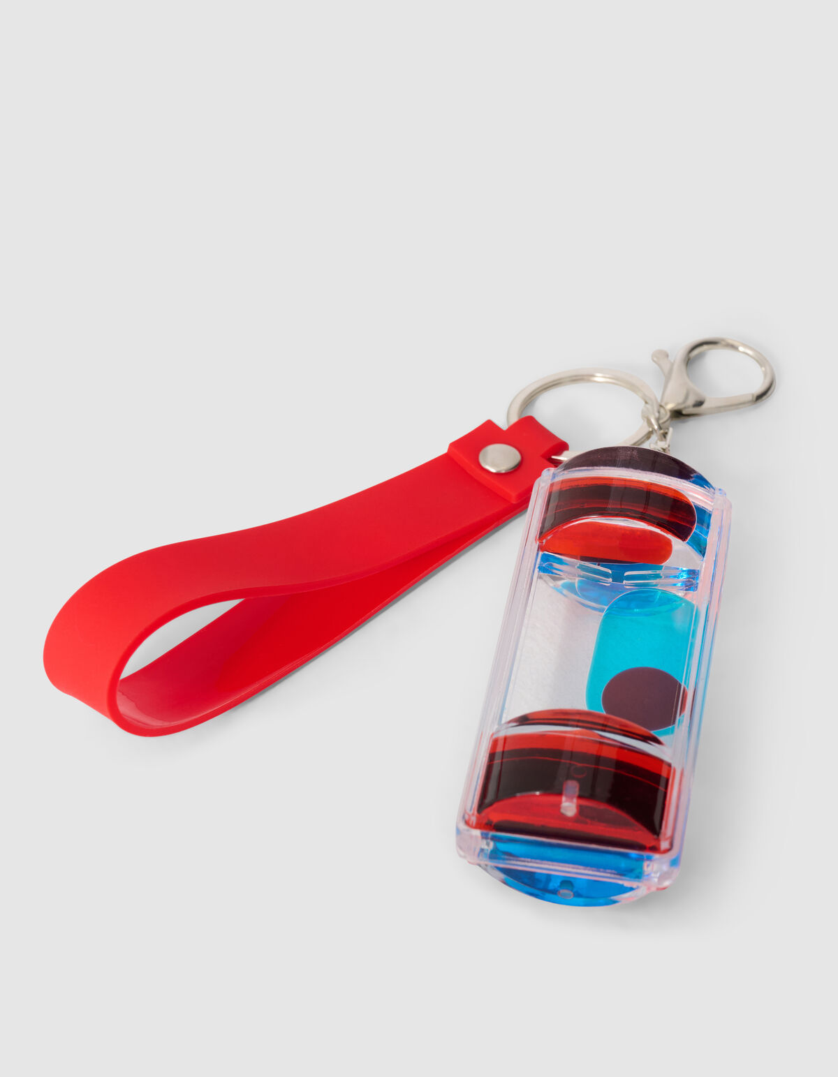 Colour Drip Schl&uuml;sselanh&auml;nger Rot SHOEBY ACCESSOIRES