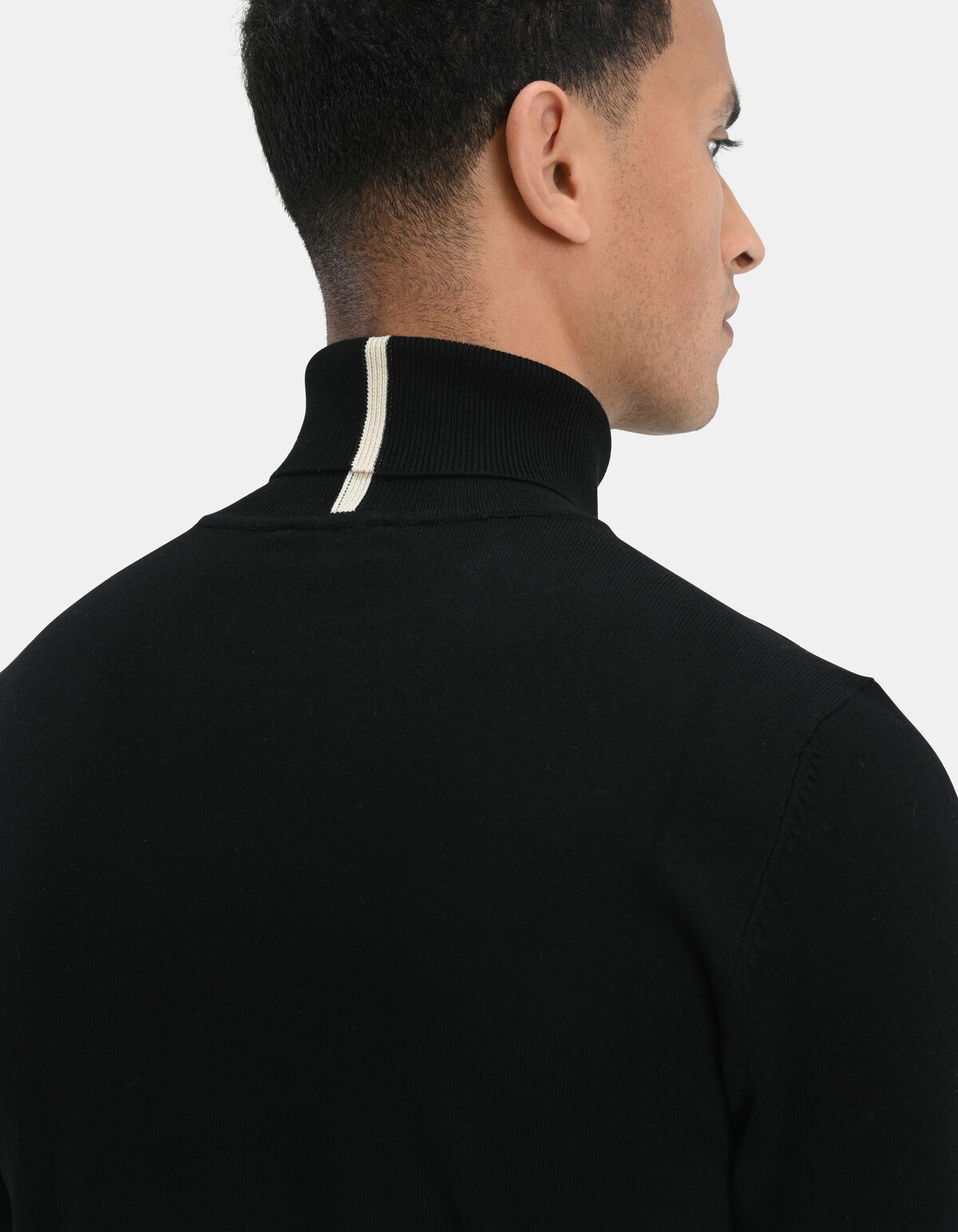 Rollkragenpullover Schwarz SHOEBY MEN