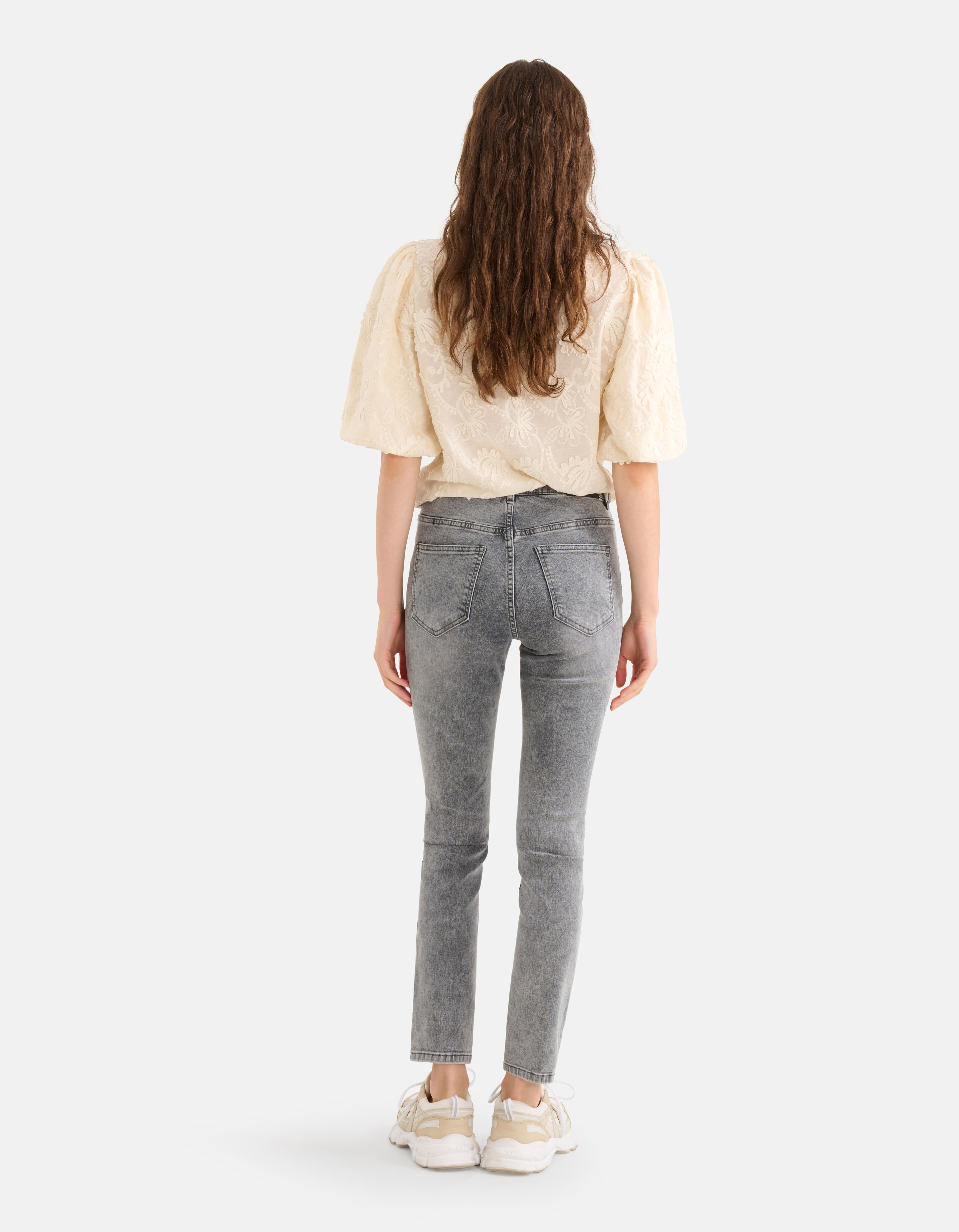 Skinny Denim Jeans L28 Grau SHOEBY WOMEN