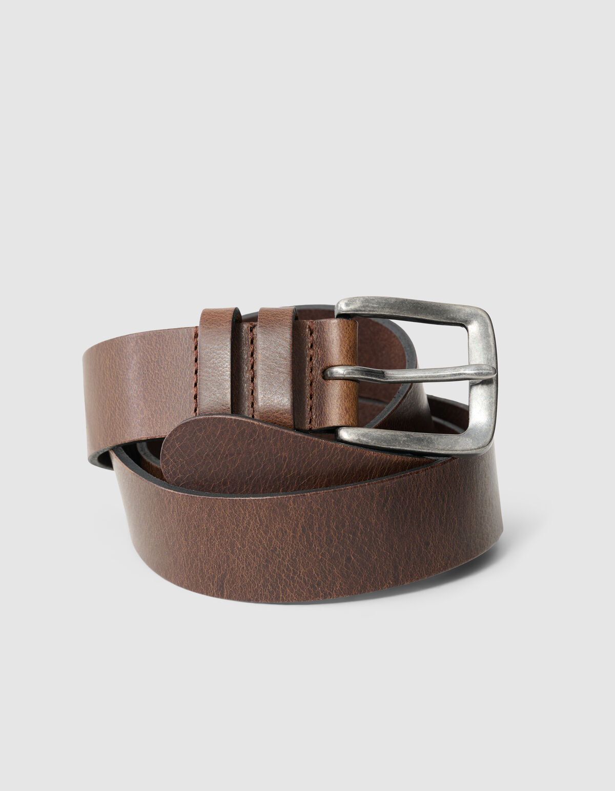 Ledergürtel, dunkelbraun SHOEBY ACCESSOIRES