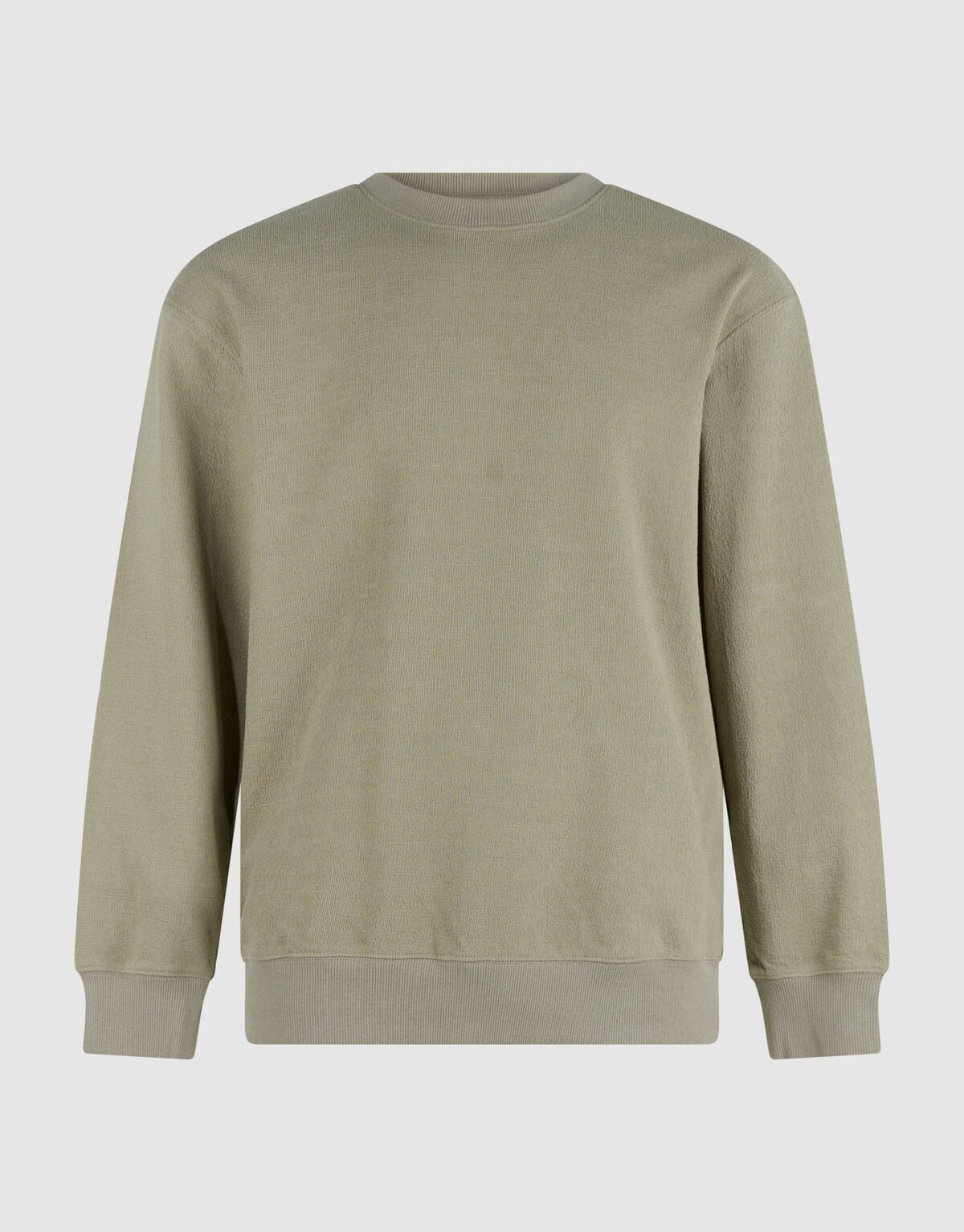 Embroidery Sweater Lichtgroen SHOEBY MEN