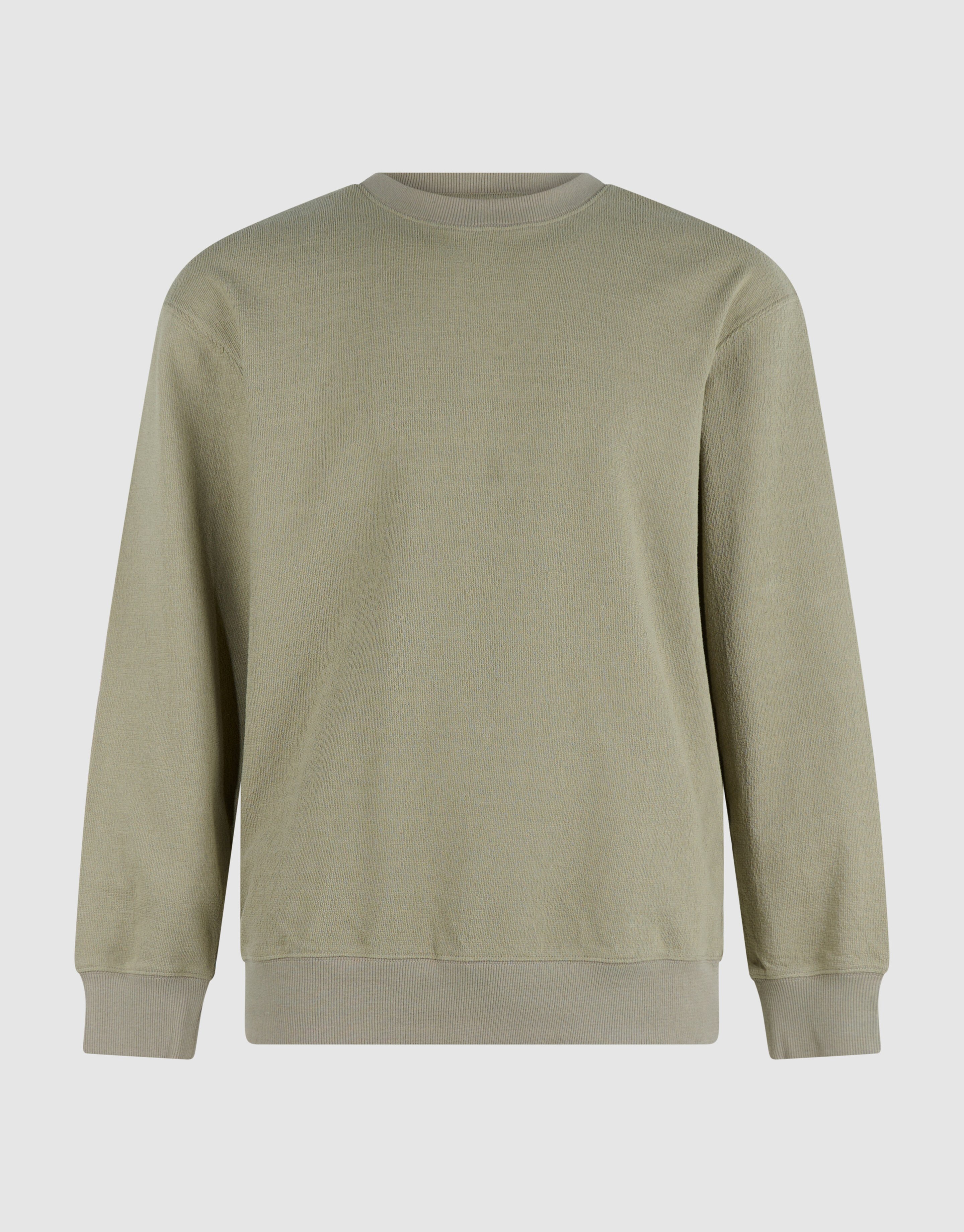 Embroidery Sweater Lichtgroen SHOEBY MEN