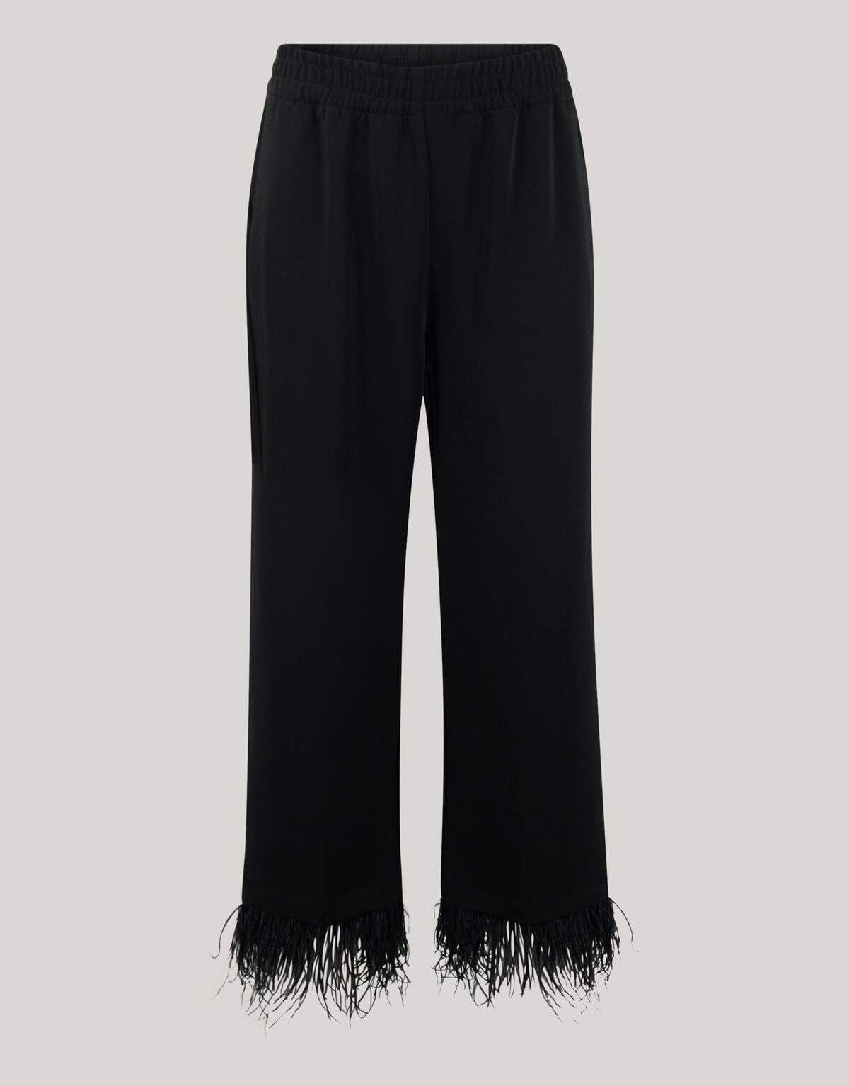 Federhose mit weitem Bein Schwarz SHOEBY WOMEN