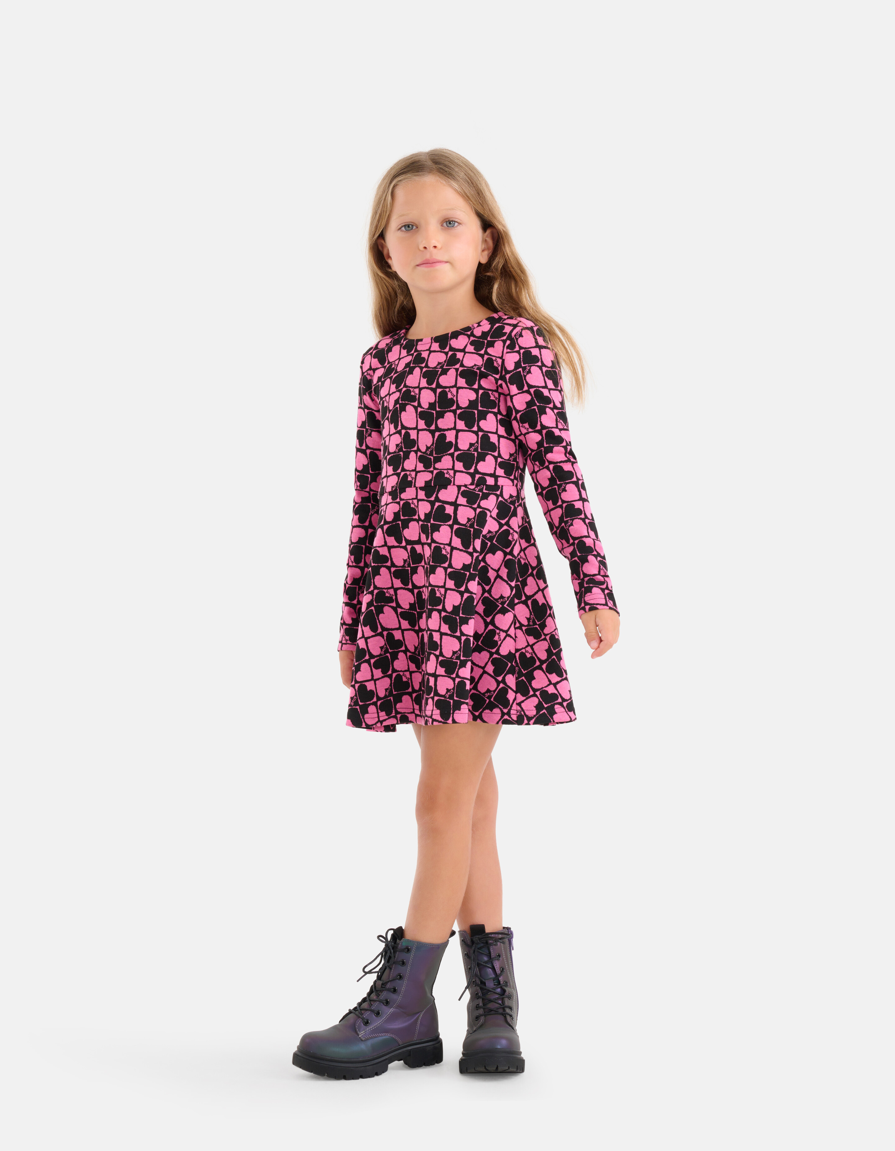 Bedrucktes Kleid Rosa SHOEBY GIRLS