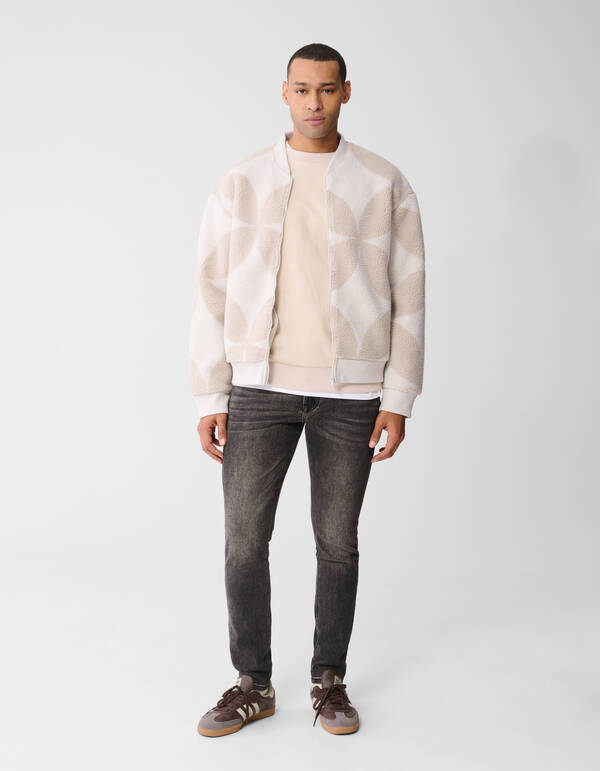 Schmale Jog-Jeans Grau L32 SHOEBY MEN