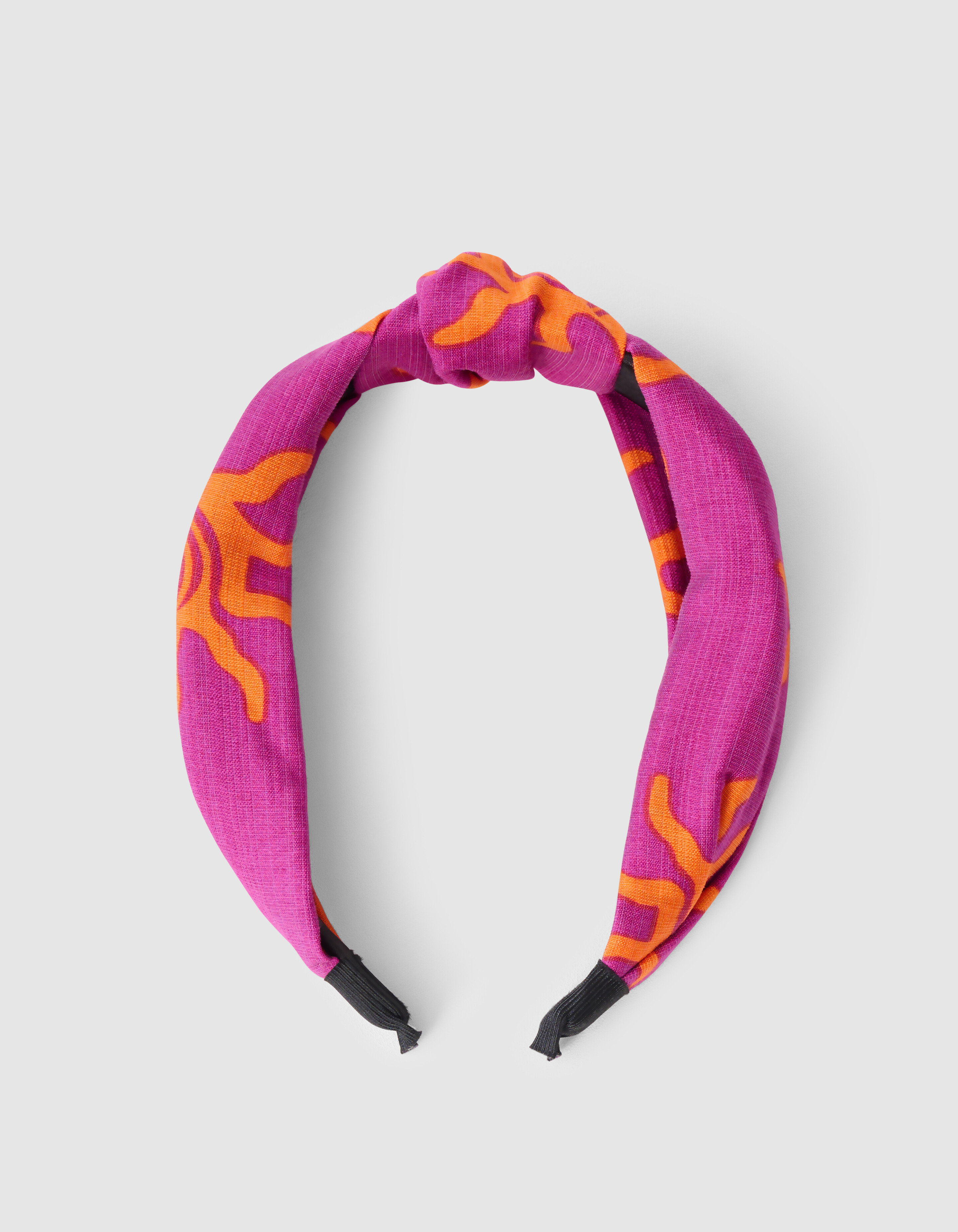 Bedrucktes Haarband Violett SHOEBY ACCESSOIRES