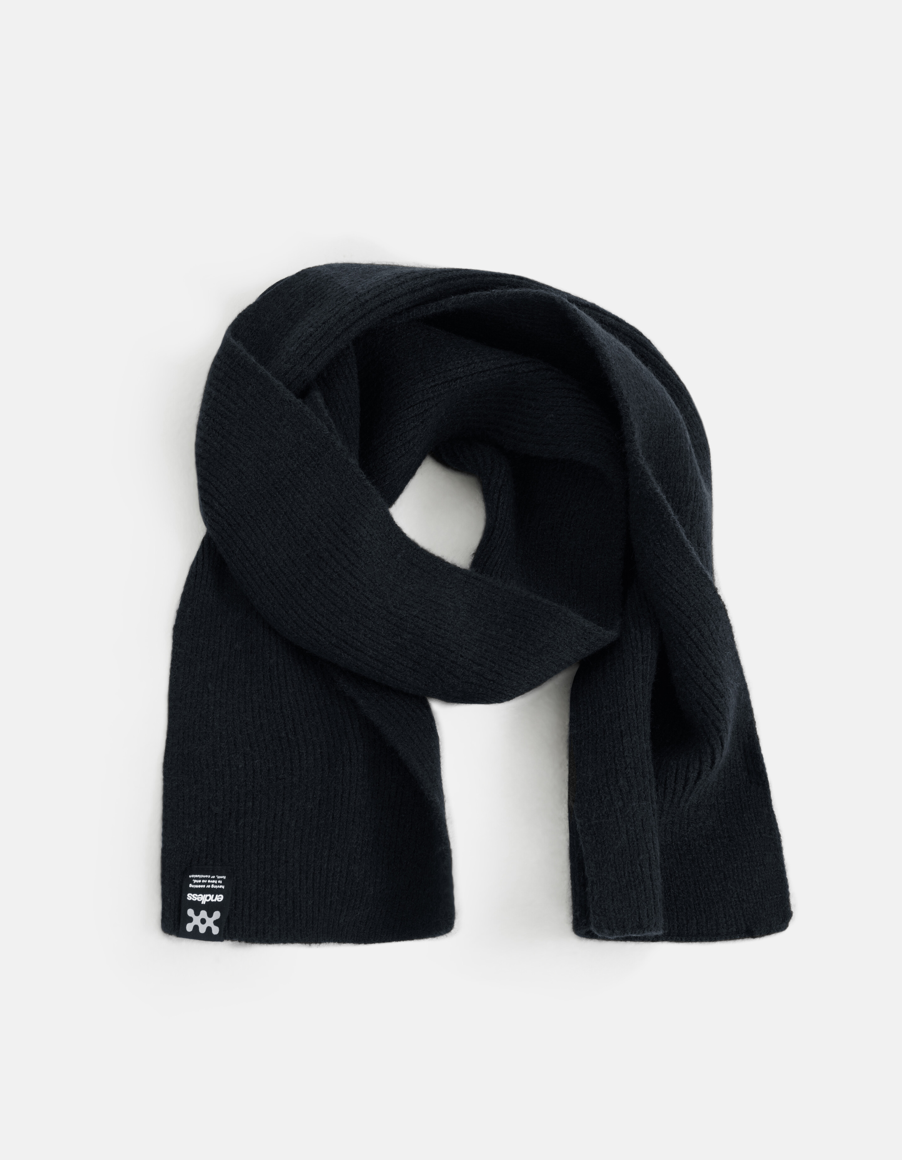 Label-Schal Schwarz SHOEBY ACCESSOIRES