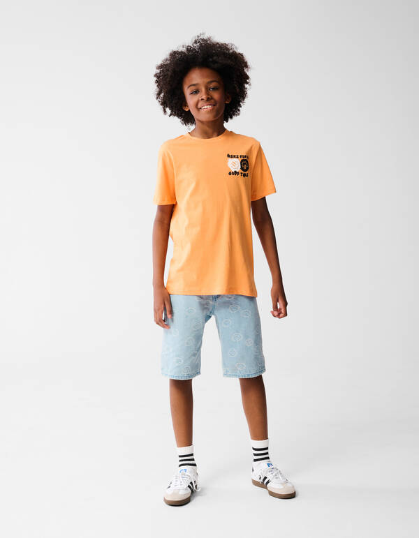 Artwork T-Shirt Orange SHOEBY BOYS