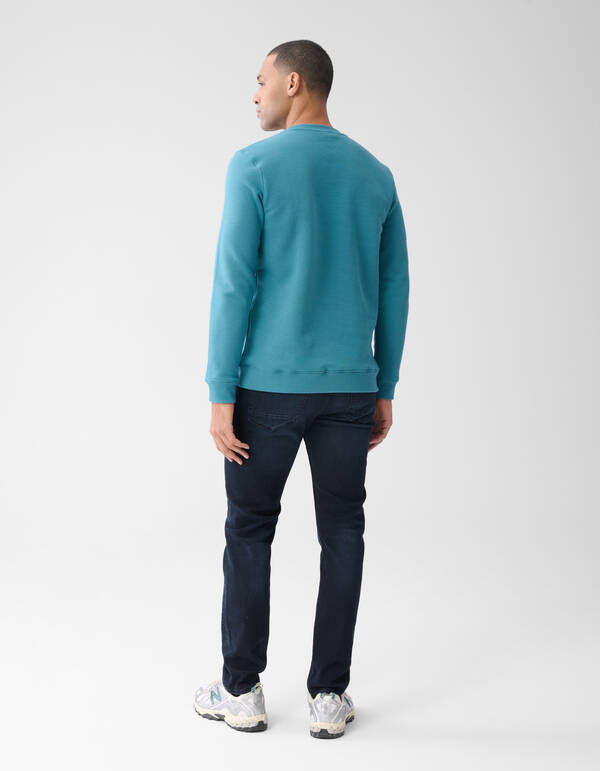 Glitzernder Pullover Blau SHOEBY MEN