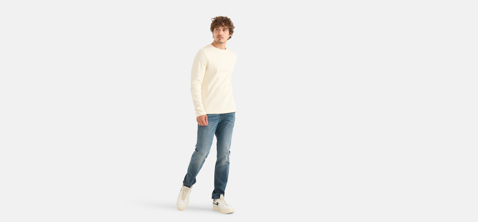 Schmale Jeans Blau/Grau L32 SHOEBY MEN