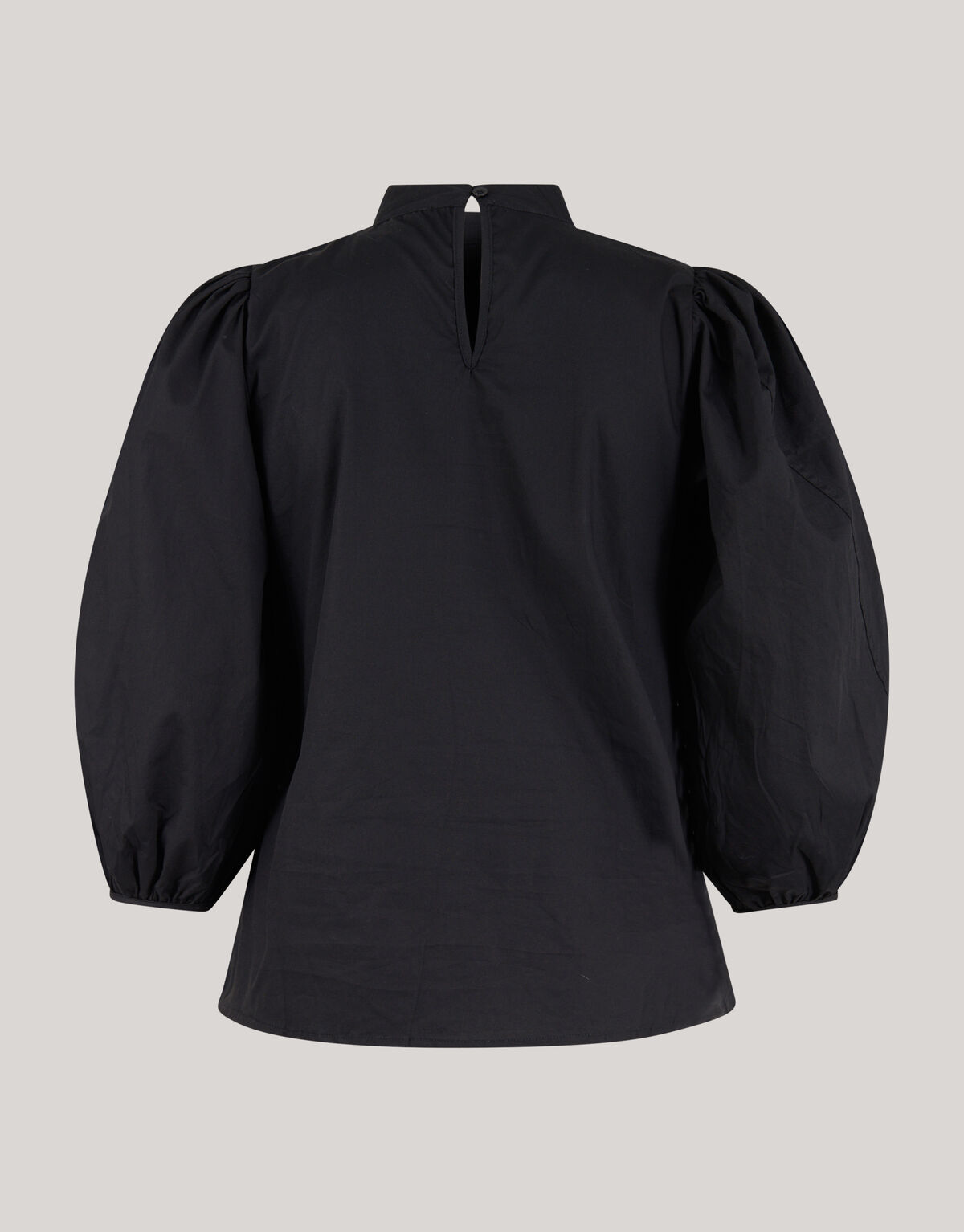 Strass Herz Popeline Bluse Schwarz SHOEBY WOMEN