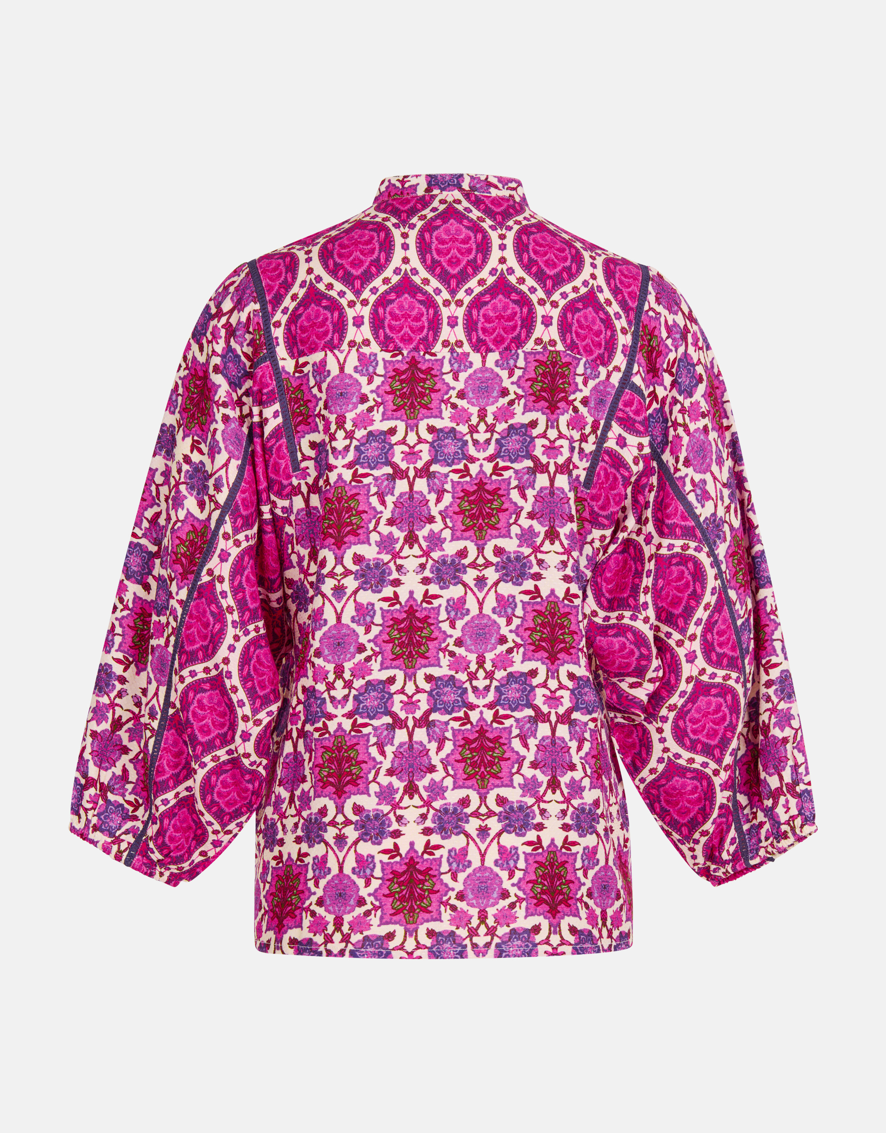 Grafik Print Bluse Lila SHOEBY WOMEN