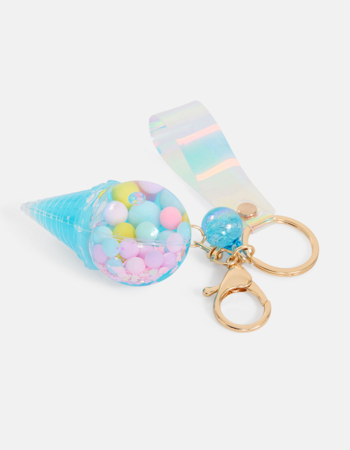 Eiscreme Schlüsselanhänger Blau SHOEBY ACCESSOIRES