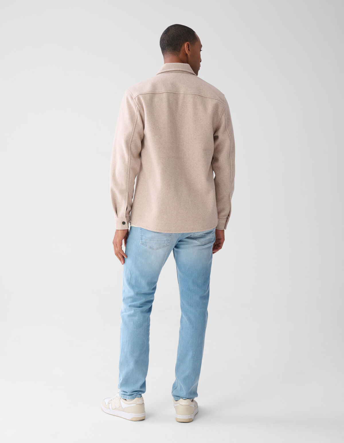 Zip-Overshirt Sand SHOEBY MEN