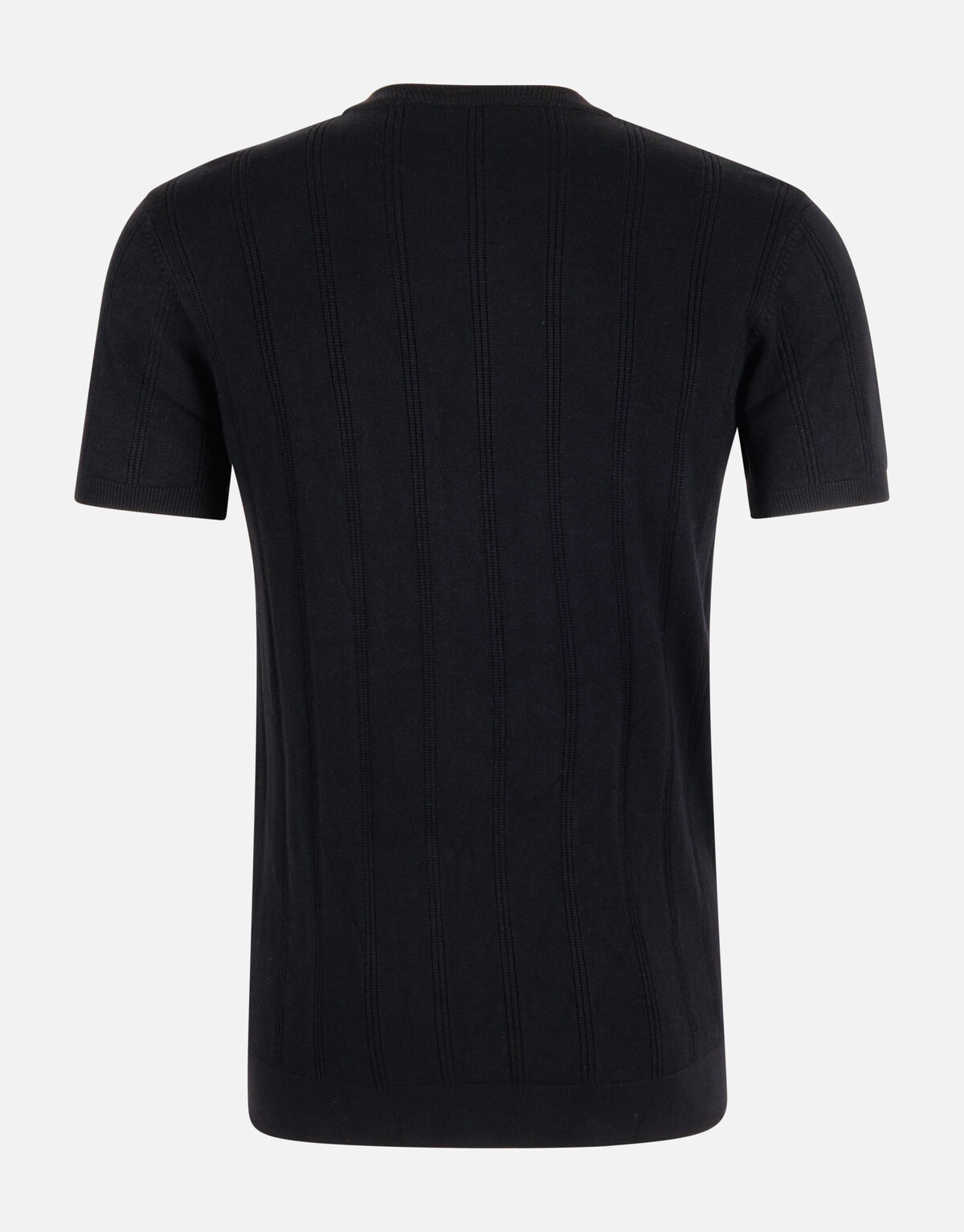 Gestricktes T-shirt Schwarz SHOEBY MEN