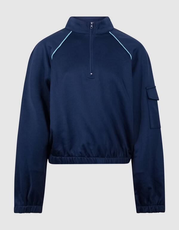 Cargo Zip Top Dunkelblau SHOEBY GIRLS