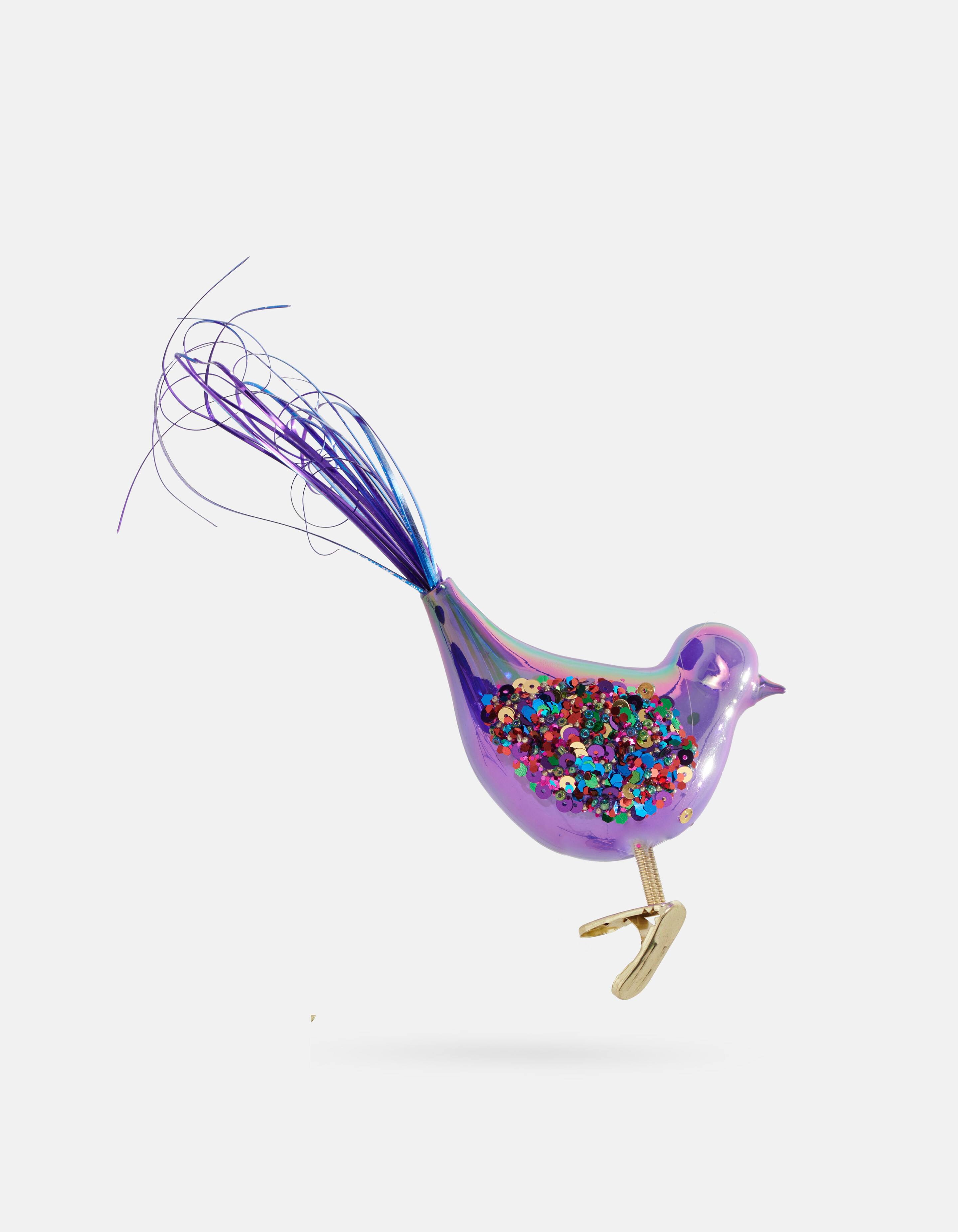 Vogel-Clip Weihnachtskugel von Fred SHOEBY ACCESSOIRES