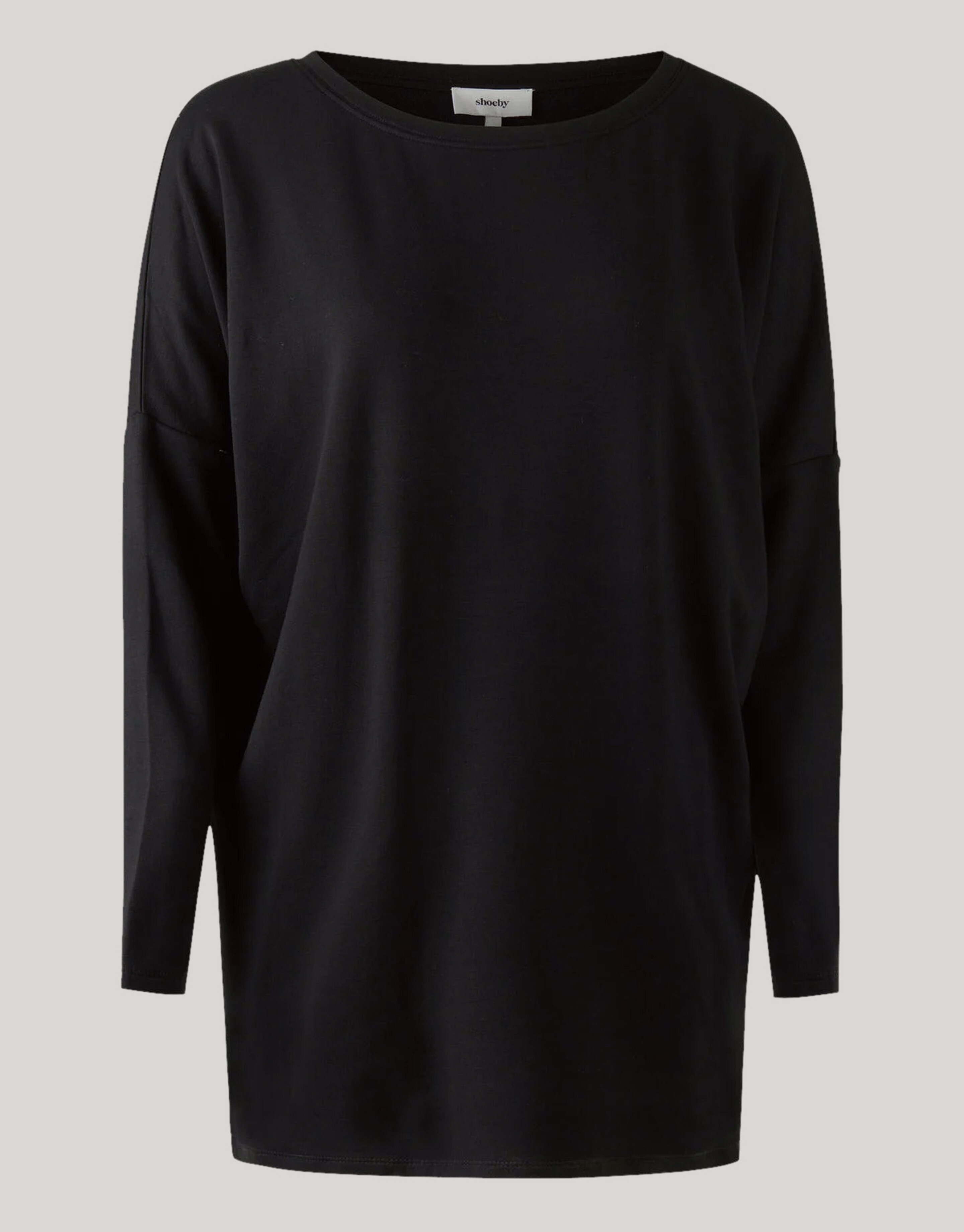 Basic Oversized Top Schwarz SHOEBY WOMEN