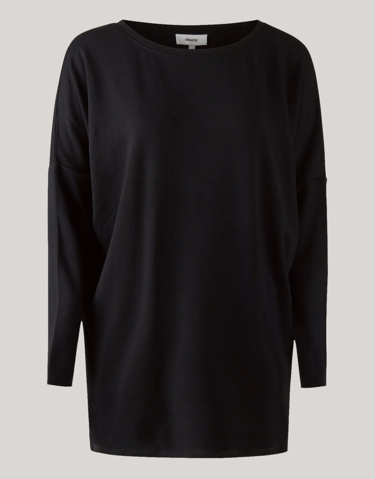 Basic Oversized Top Schwarz SHOEBY WOMEN