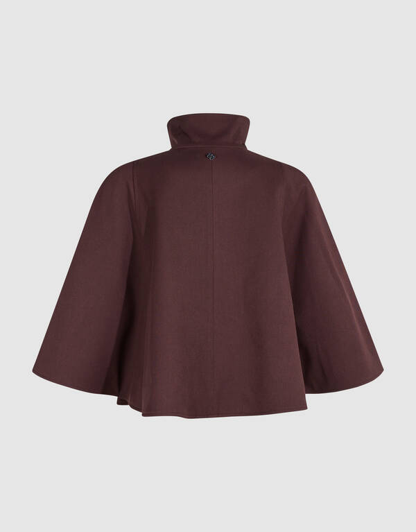 Gewebte Cape Dunkelrot By Mieke SHOEBY WOMEN