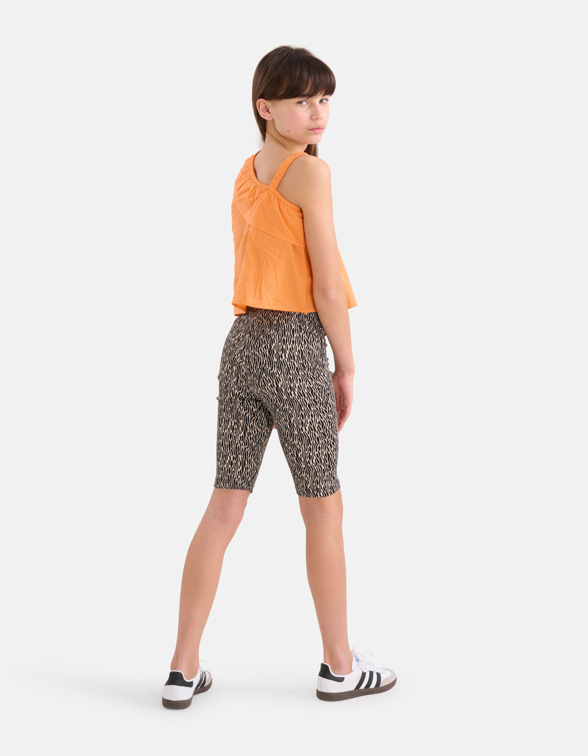 Stickerei-Oberteil Orange SHOEBY GIRLS