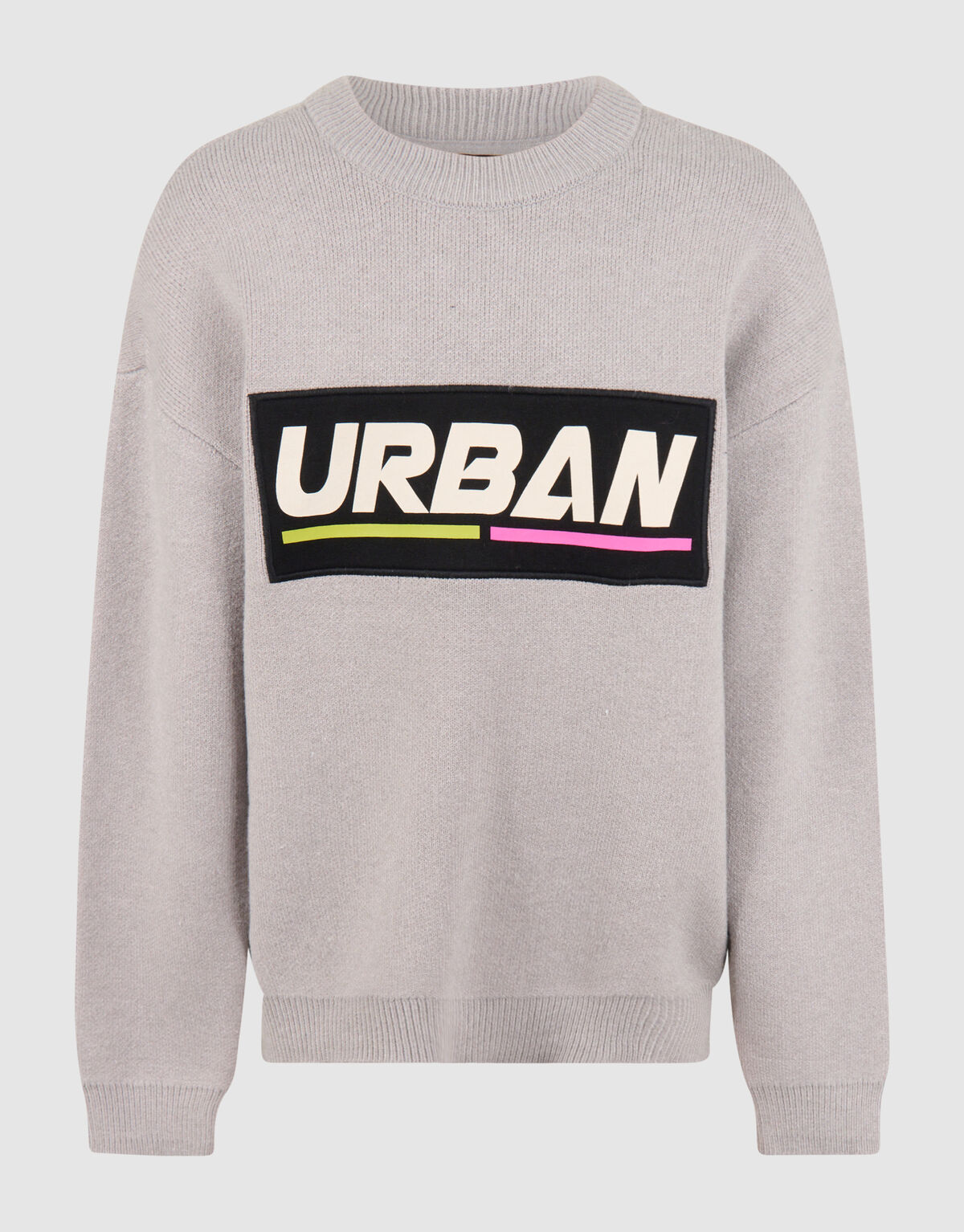 Text-Pullover Grau SHOEBY BOYS