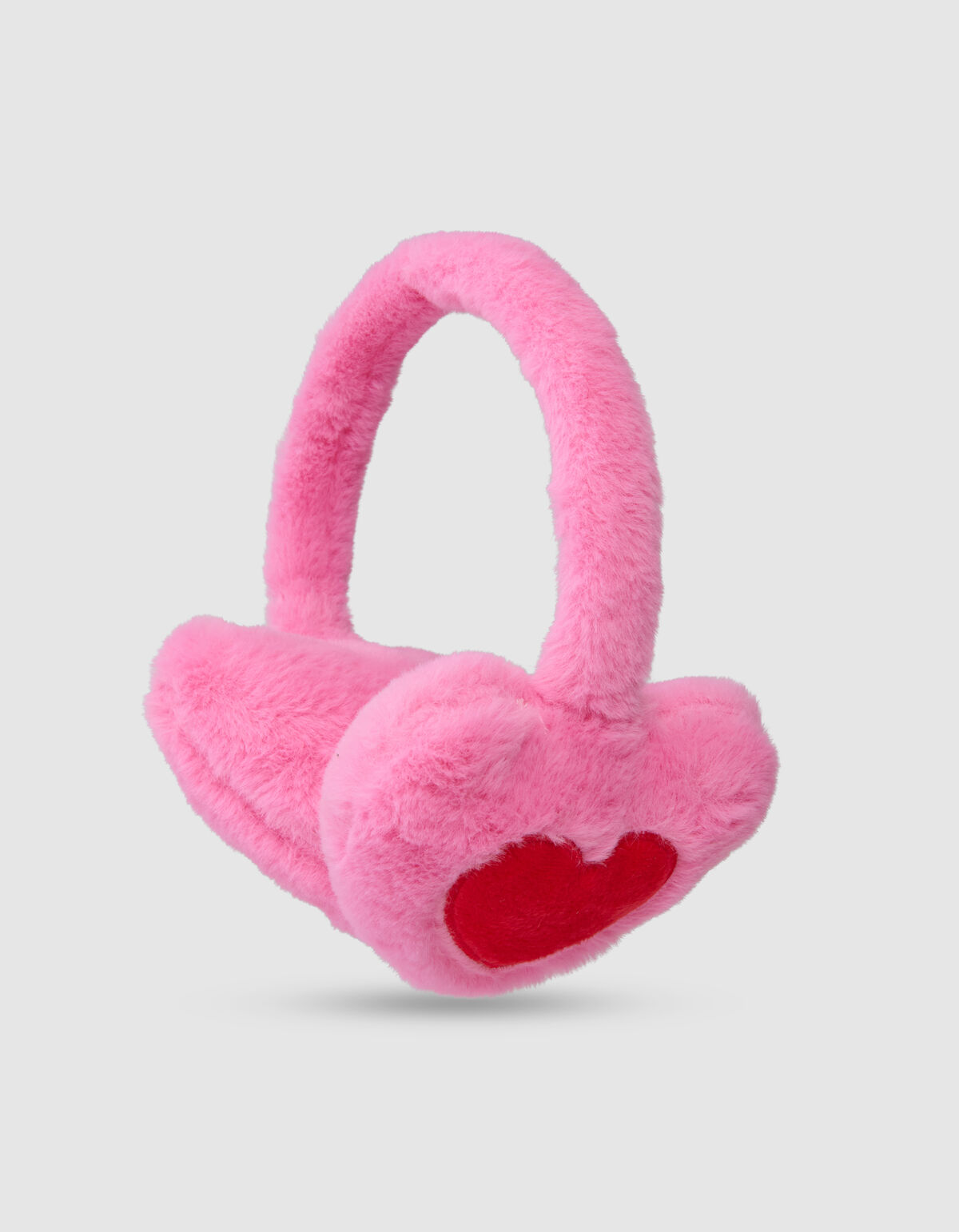 Heart Ohrwärmer Rosa SHOEBY ACCESSOIRES