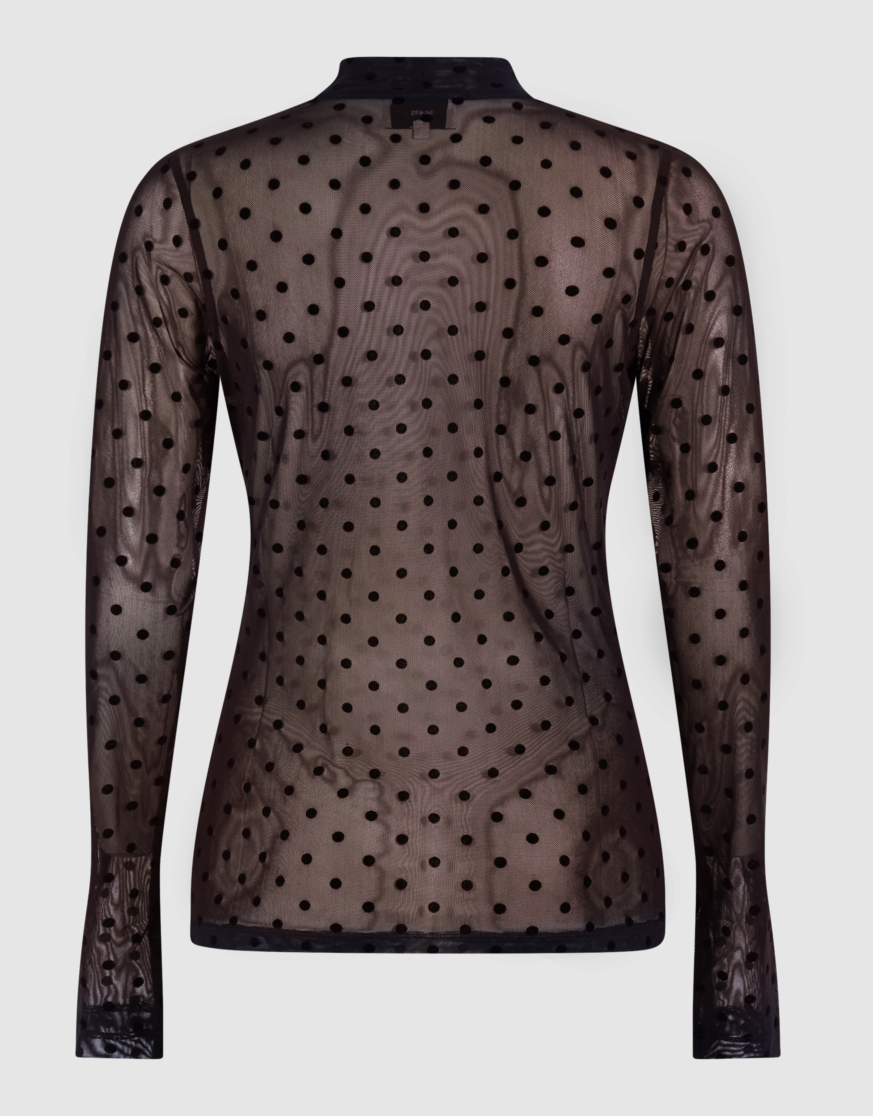 Mesh Punkte Top Schwarz SHOEBY WOMEN