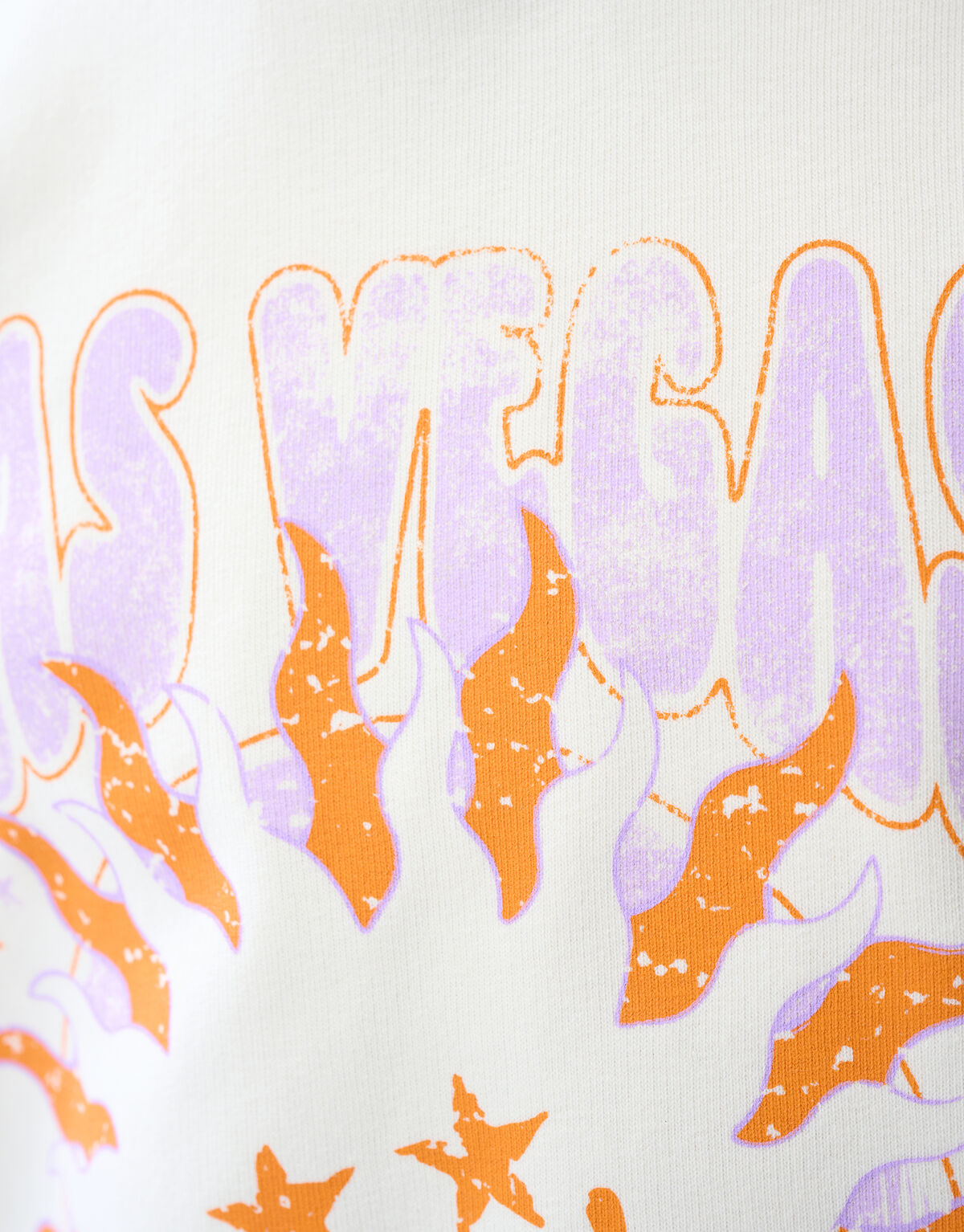 Artwork Hoodie Off White SHOEBY GIRLS