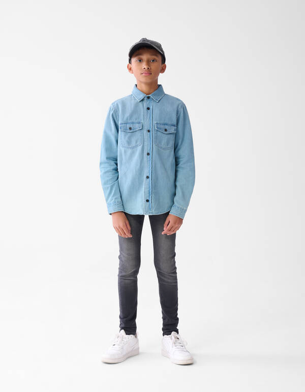 Denim Hemd Blau SHOEBY BOYS
