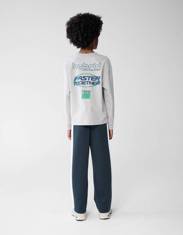 Rennkunst Pullover Beige SHOEBY BOYS