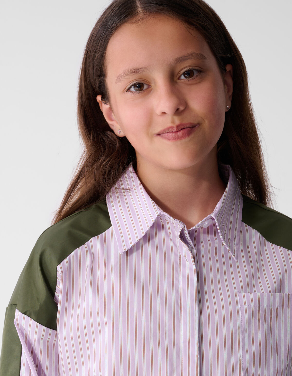 Oversized Bomber Bluse Helllila SHOEBY GIRLS