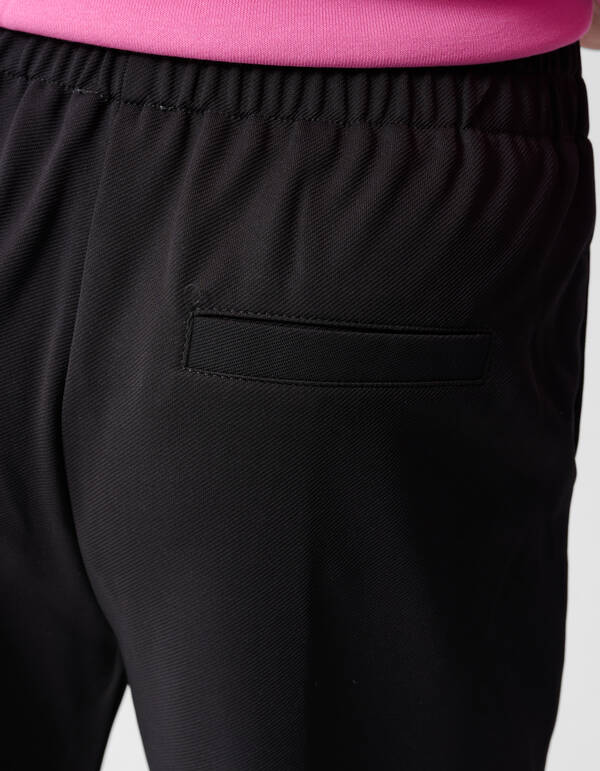 Sportliche Bogenhose mit weitem Bein Dunkelgrau SHOEBY GIRLS