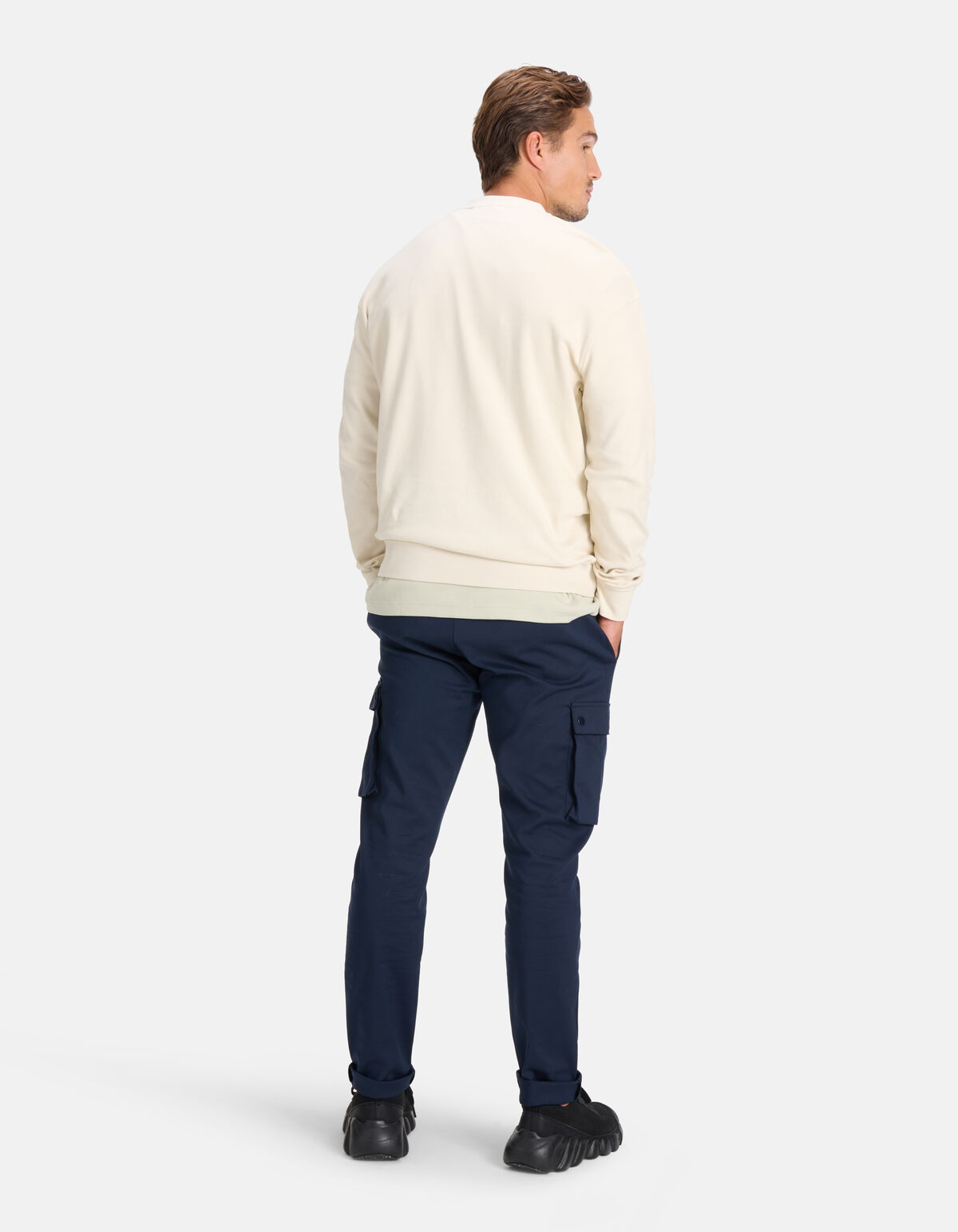 Pullover mit Rundhalsausschnitt Off White SHOEBY MEN