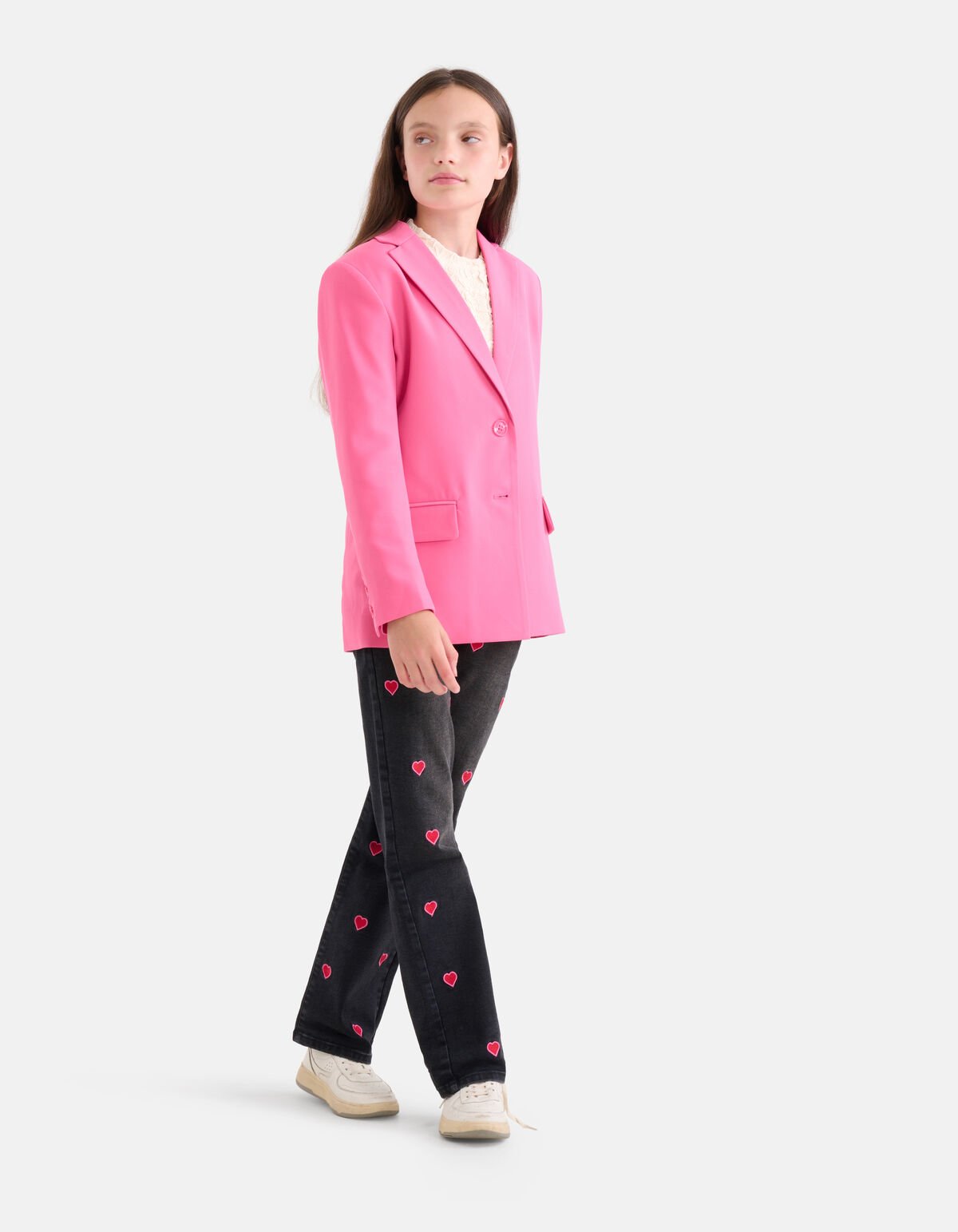 Basic Blazer Rosa SHOEBY GIRLS