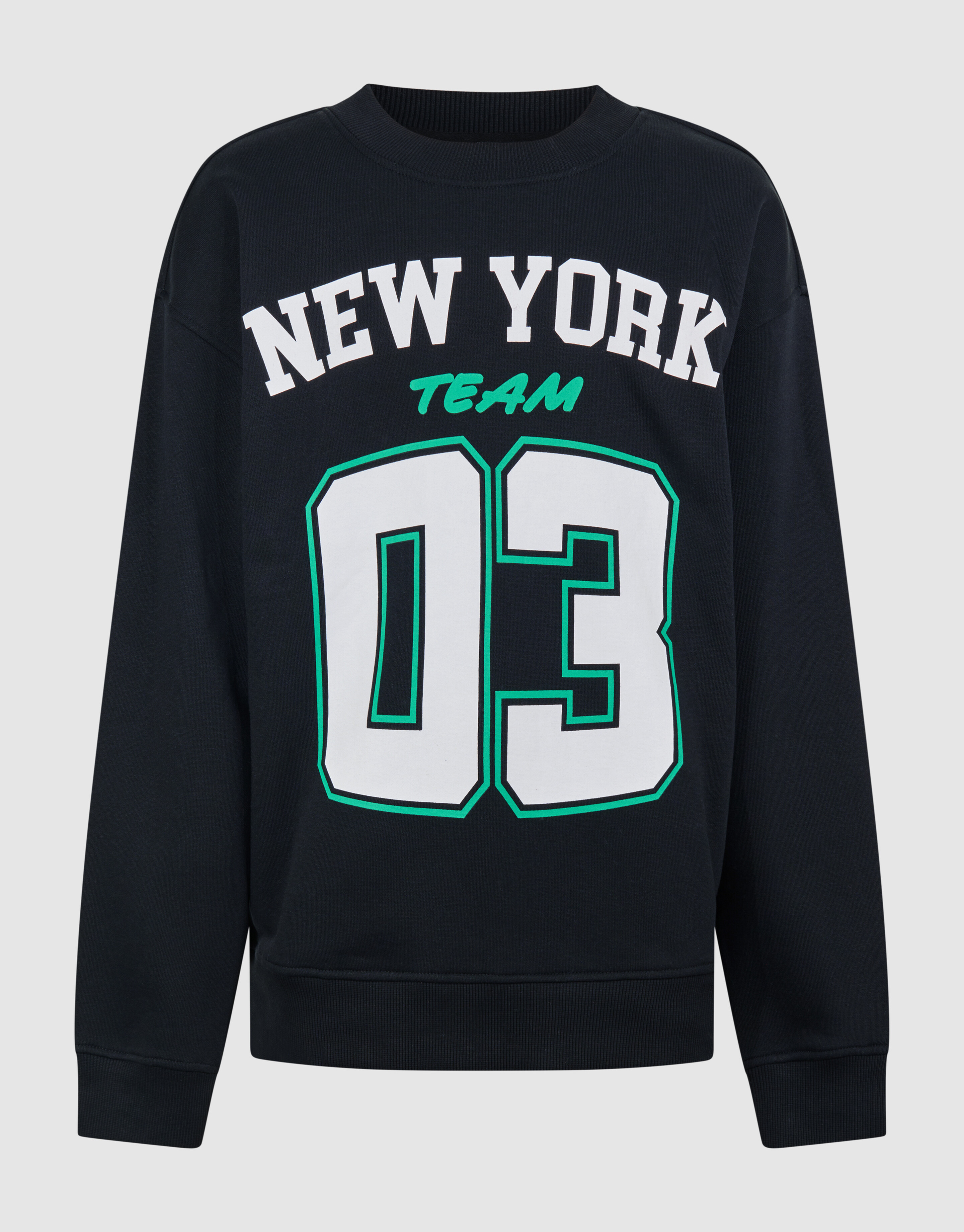 New York Kunst Pullover Schwarz SHOEBY BOYS