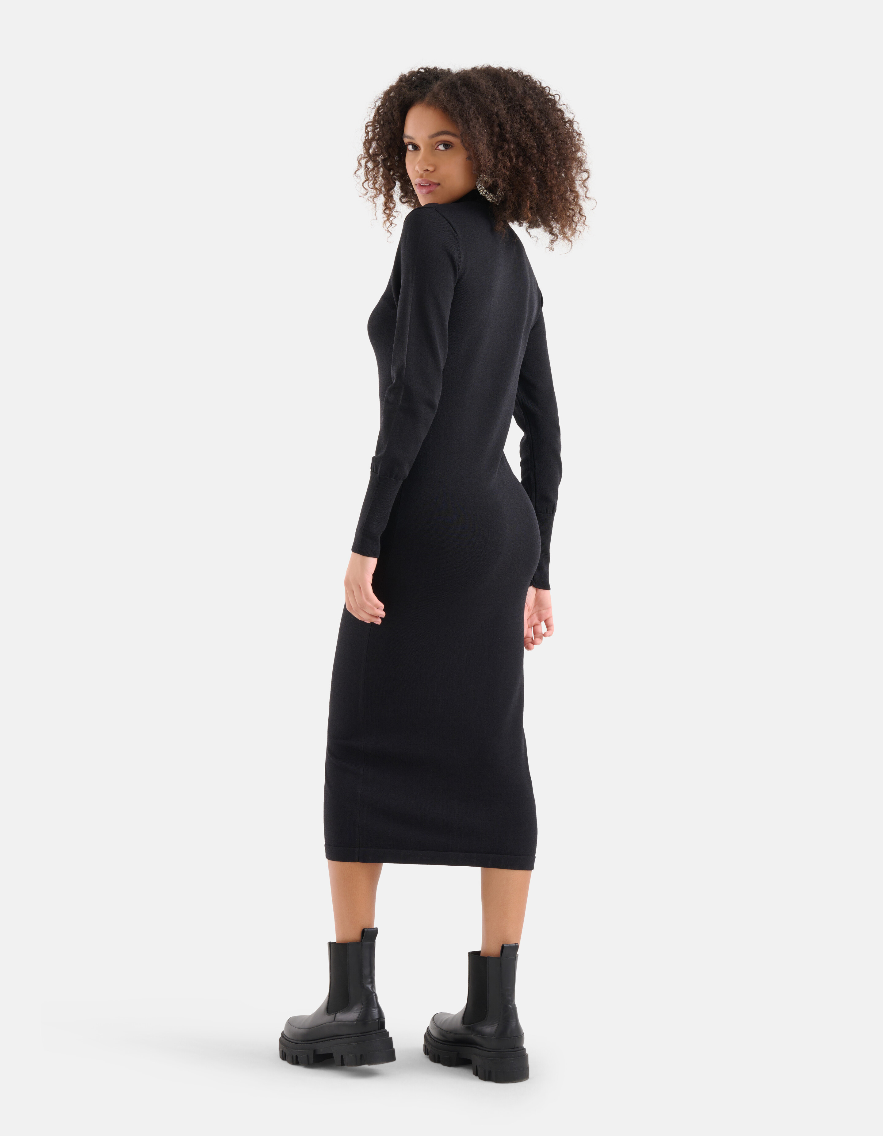 Cut Out Kleid Schwarz SHOEBY WOMEN