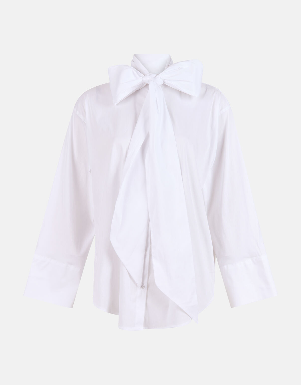 Schleifenbluse Wit SHOEBY WOMEN