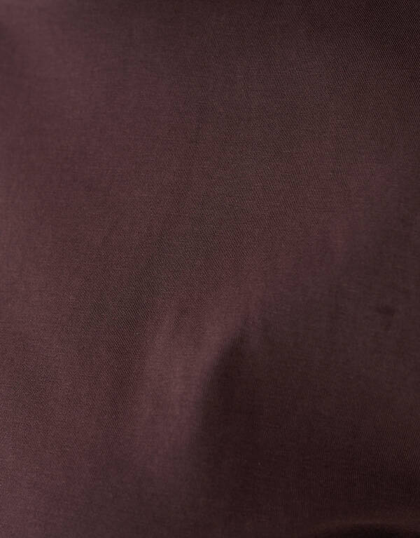 Gepolstertes T-Shirt Dunkelbraun SHOEBY WOMEN