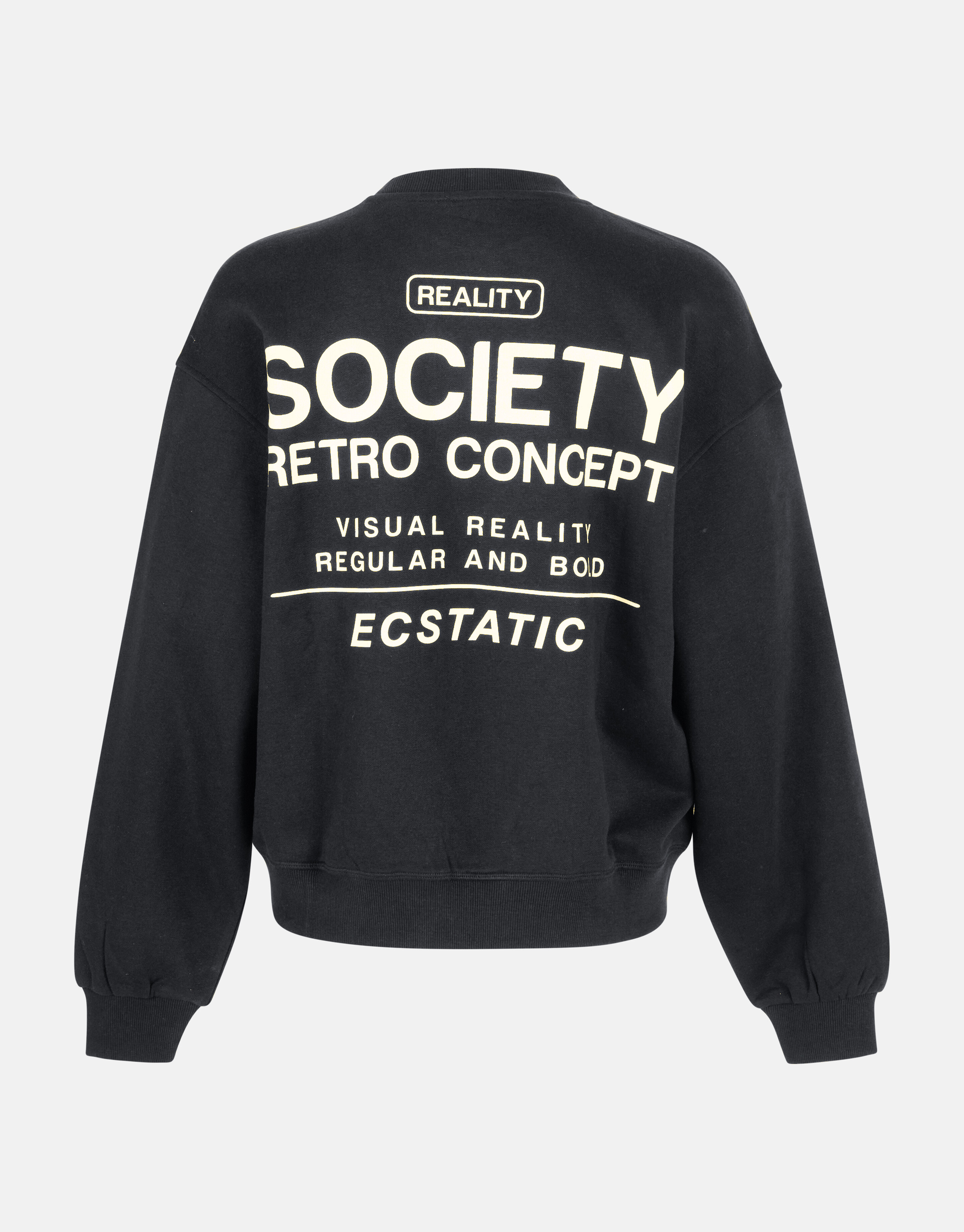 Pullover mit Artwork Schwarz SHOEBY WOMEN