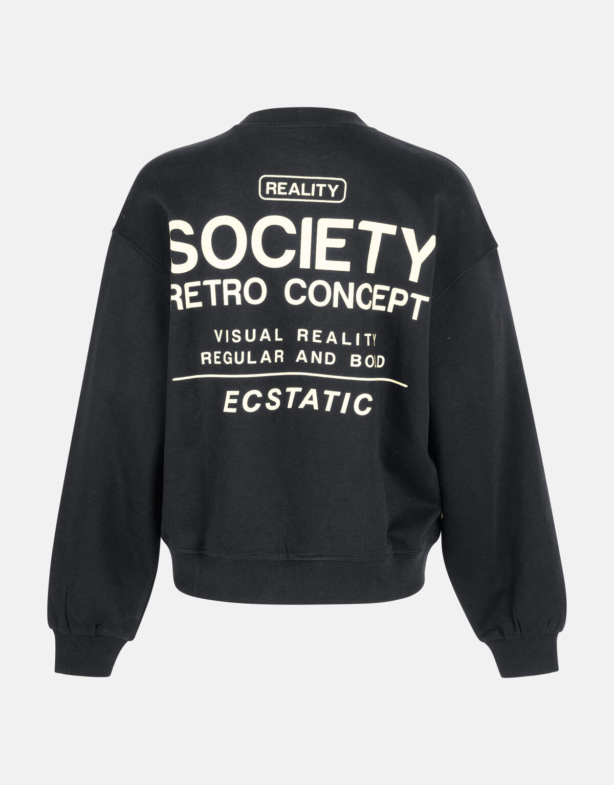 Pullover mit Artwork Schwarz SHOEBY WOMEN