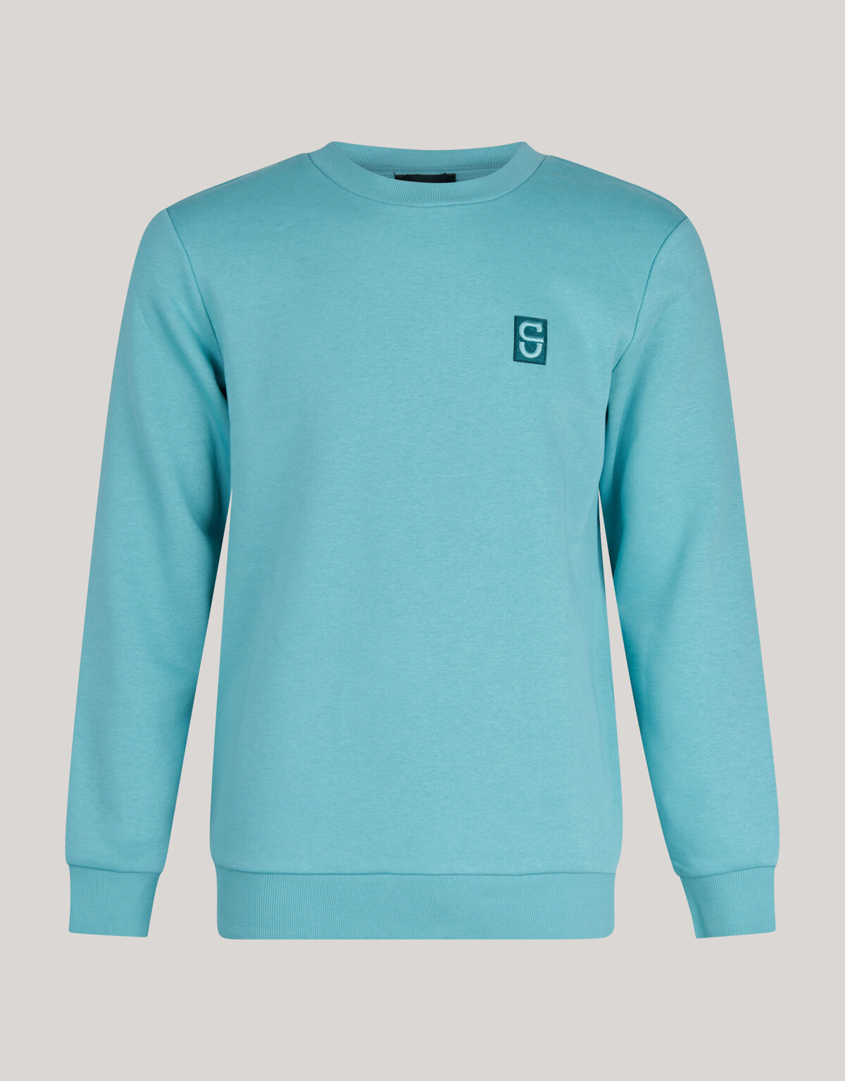 Abzeichen-Pullover Hellgrün SHOEBY MEN