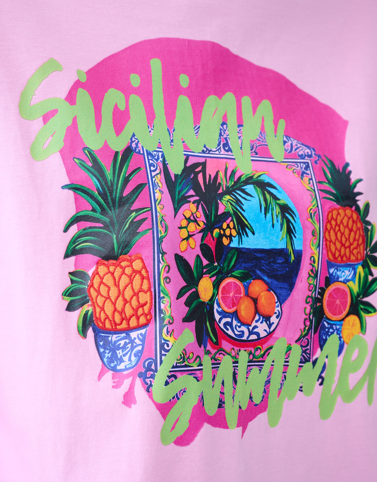 Kunstwerk T-shirt Rosa SHOEBY WOMEN