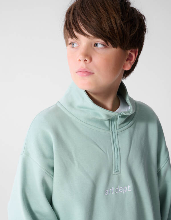 Art Dept Sweatshirt Hellgr&uuml;n SHOEBY BOYS