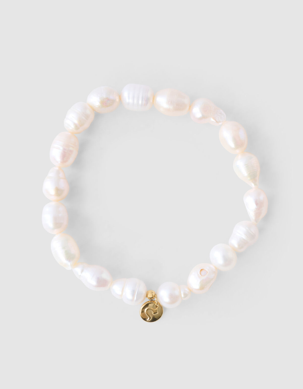 Perlenarmband Gold SHOEBY ACCESSOIRES