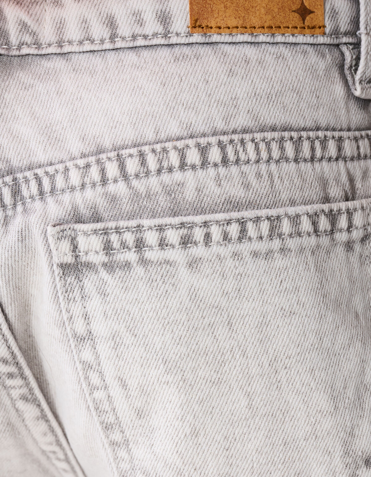 Basic Denim-Shorts Hellgrau SHOEBY GIRLS