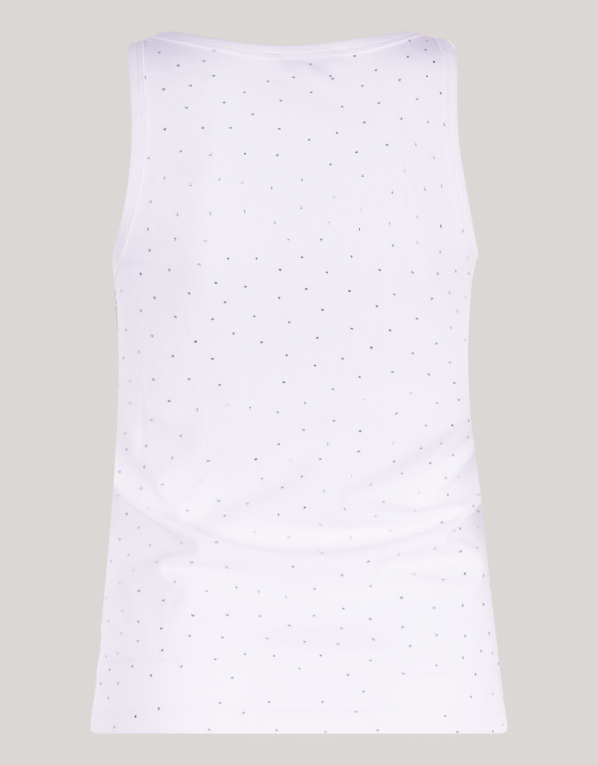 Strass Singlet Wit SHOEBY WOMEN