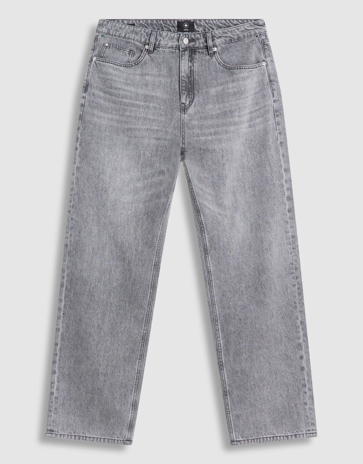 Baggy Fit Jeans Lichtgrijs L32 SHOEBY MEN