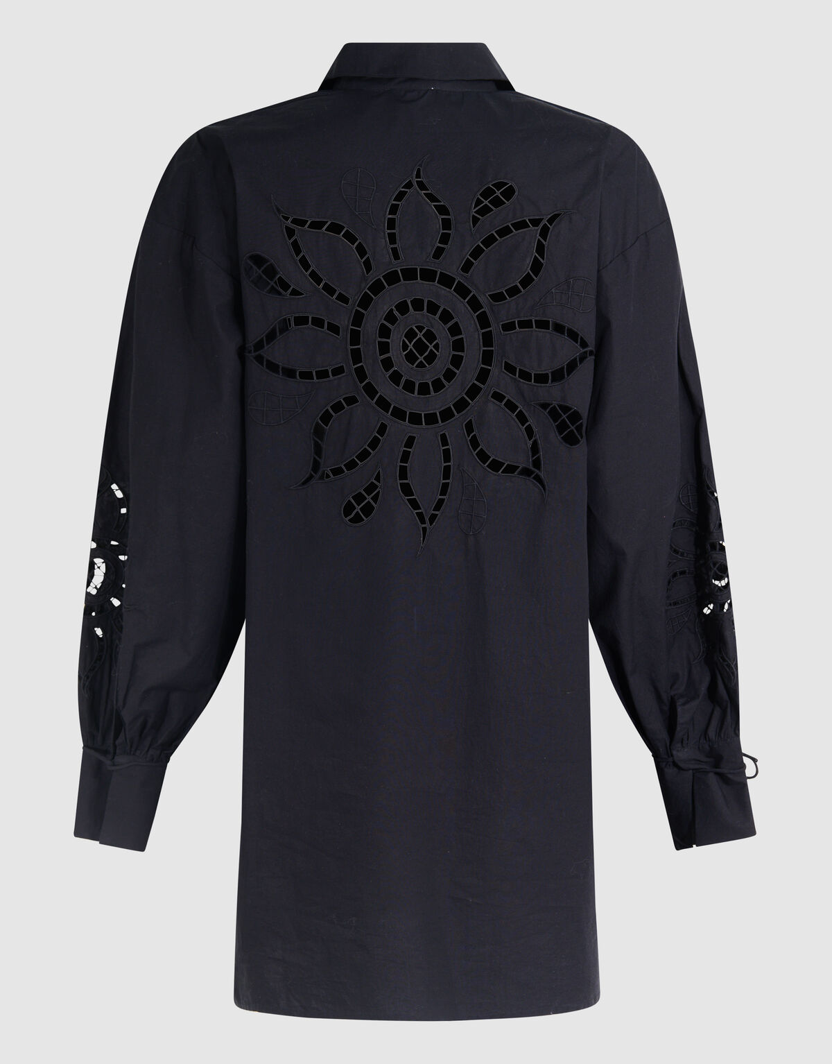 Besticktes Midikleid Schwarz SHOEBY WOMEN